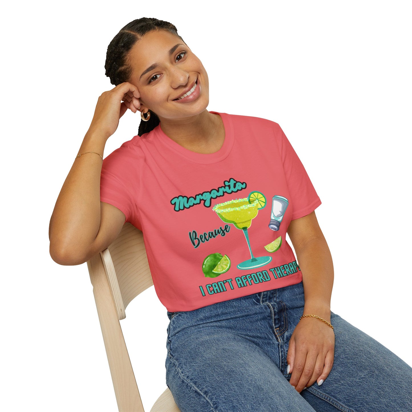 Margarita Therapy - Graphic Tee for Cocktail Lovers