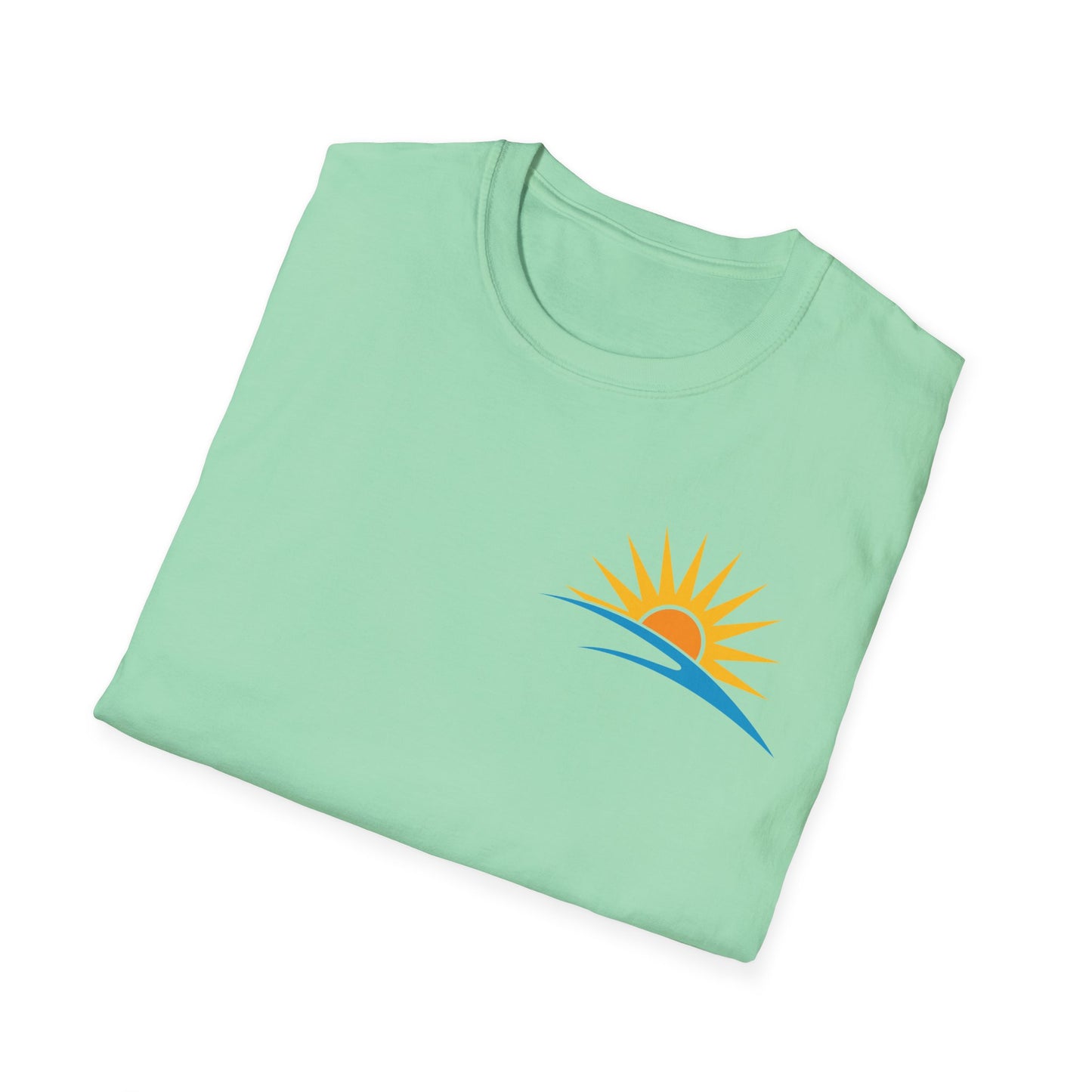 Beach Sunrise & Lighthouse Unisex T-Shirt - Relaxed Summer Vibes