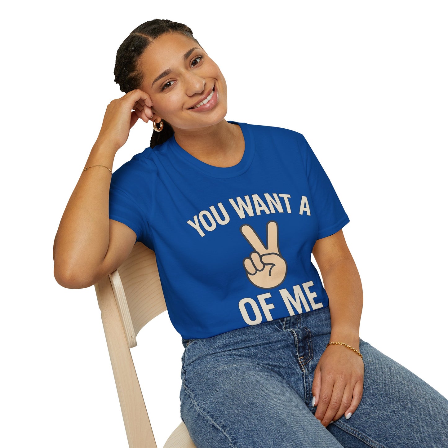 "You Want a Piece of Me" Graphic Tee for Casual Vibes