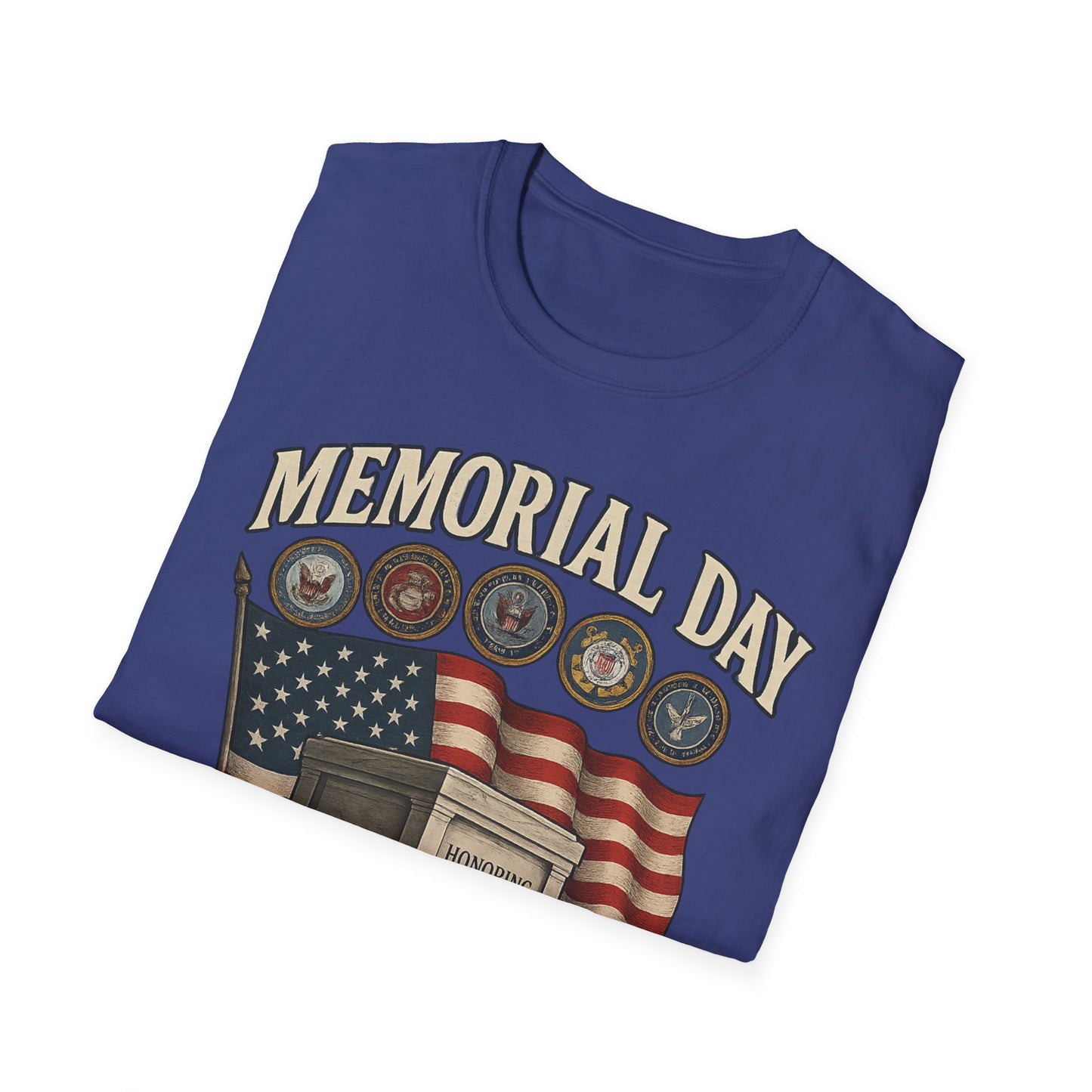 Memorial Day Tribute T-Shirt - Honoring All Who Served