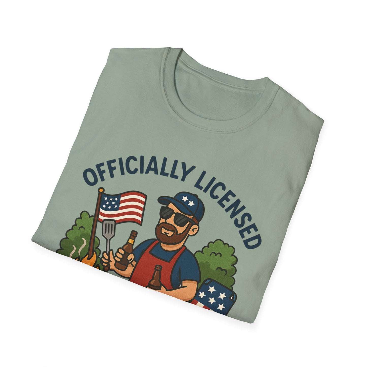 Officially Licensed BBQ Master T-Shirt for Grill Enthusiasts