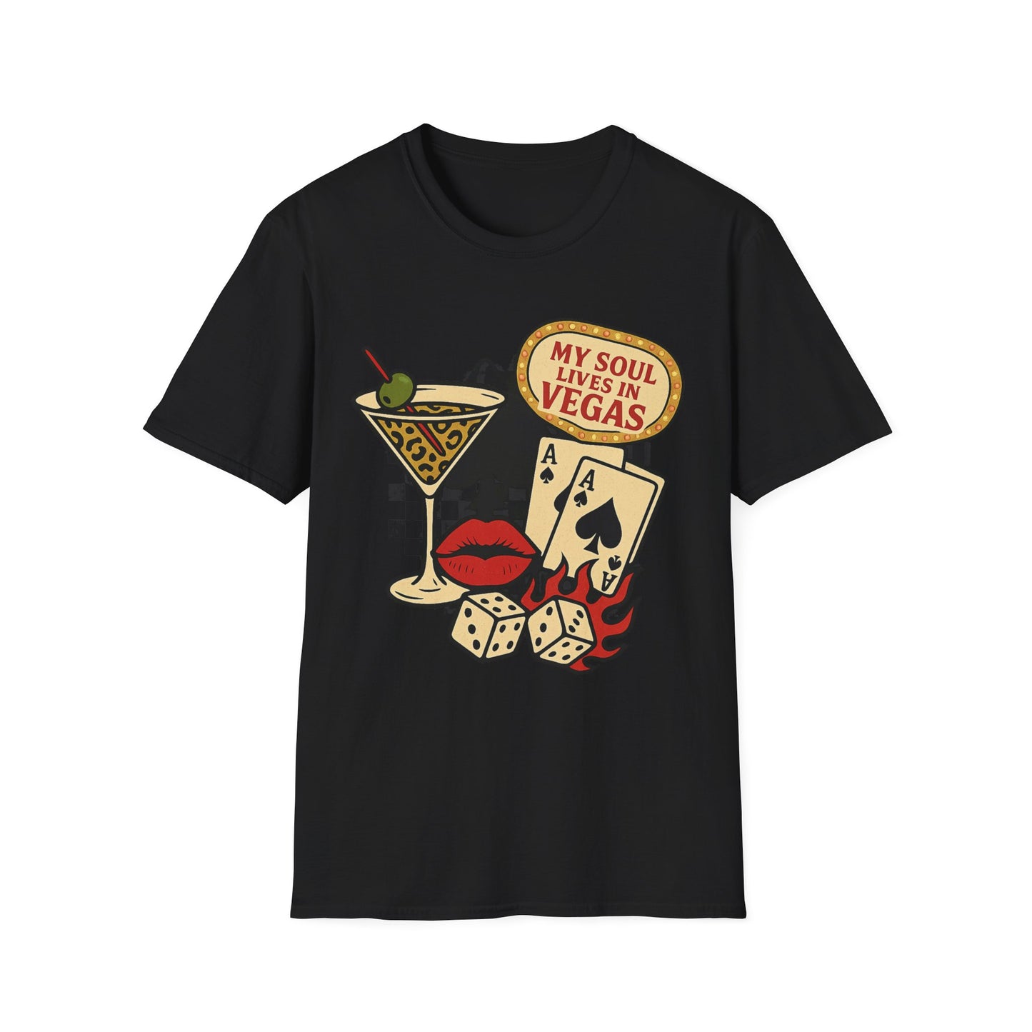 Vegas Vibes 'My Soul Lives in Vegas' - Graphic Tee
