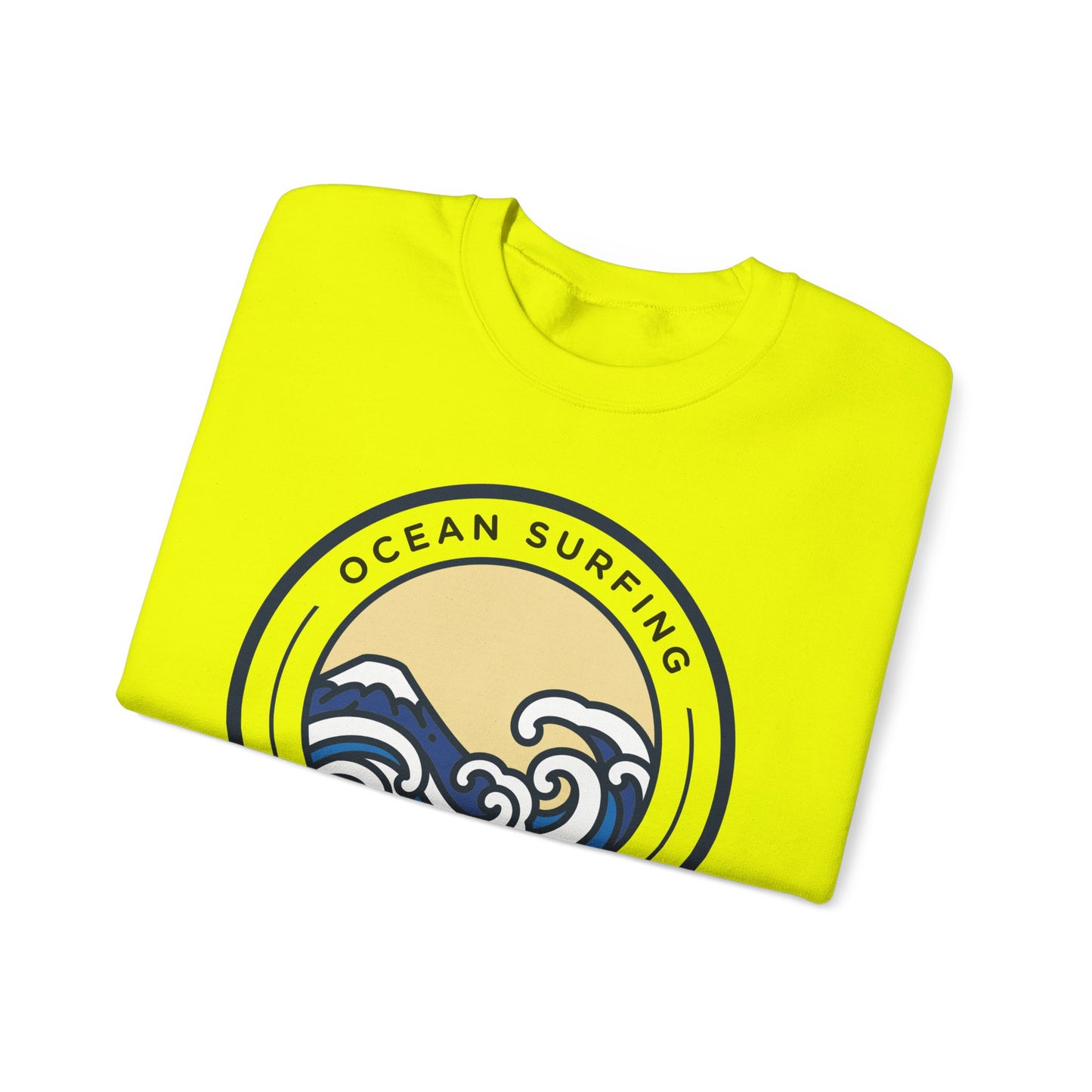 Ocean Surfing Bali Crewneck Sweatshirt - Unisex Heavy Blend