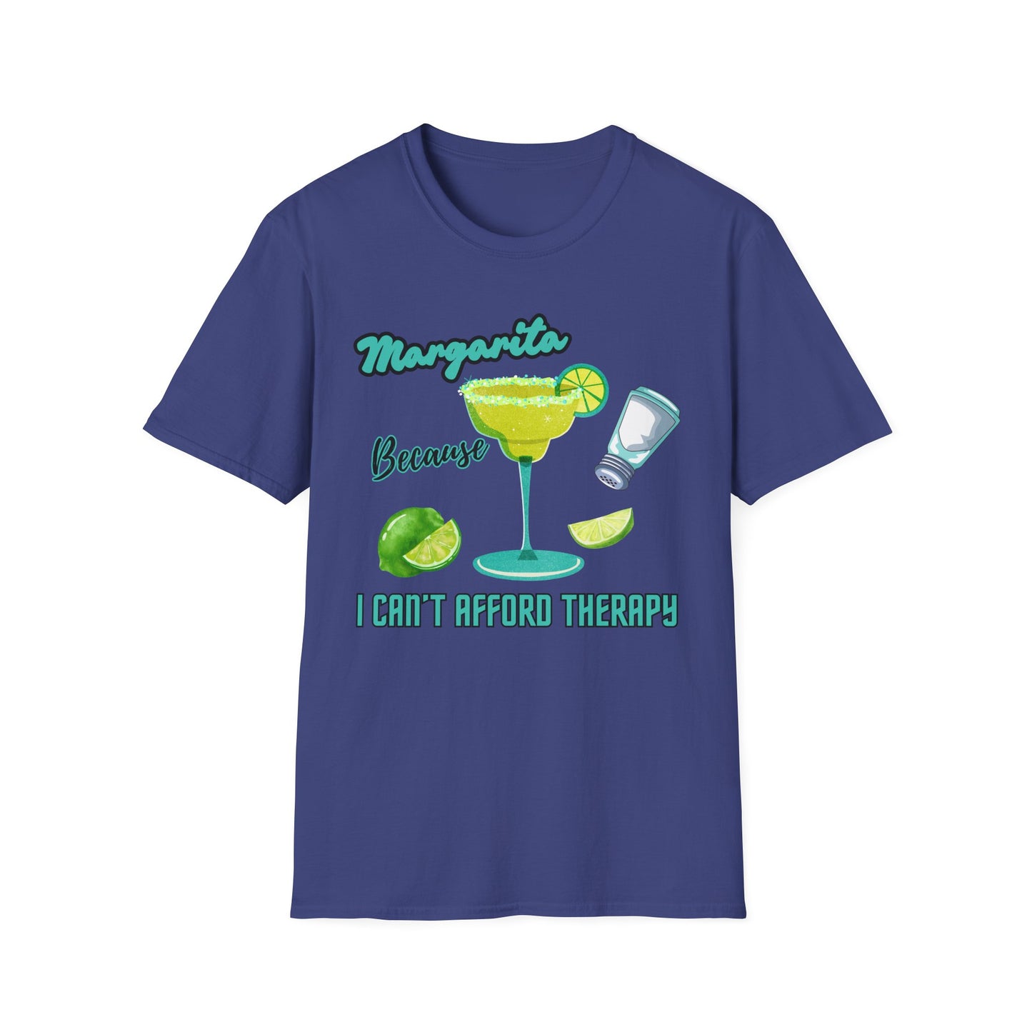 Margarita Therapy - Graphic Tee for Cocktail Lovers
