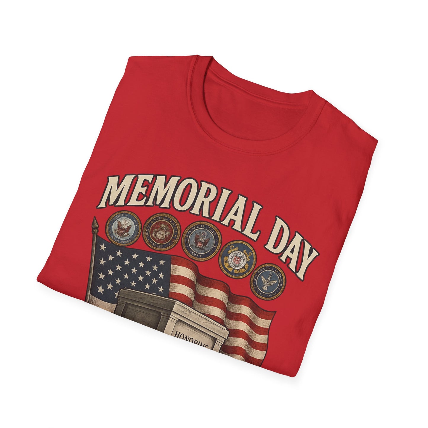 Memorial Day Tribute T-Shirt - Honoring All Who Served