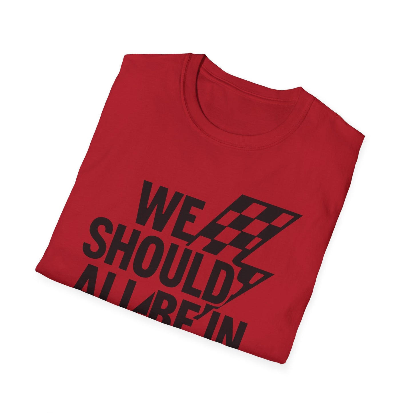 We Should All Be in Therapy Tee - Trendy Mental Health Reminder