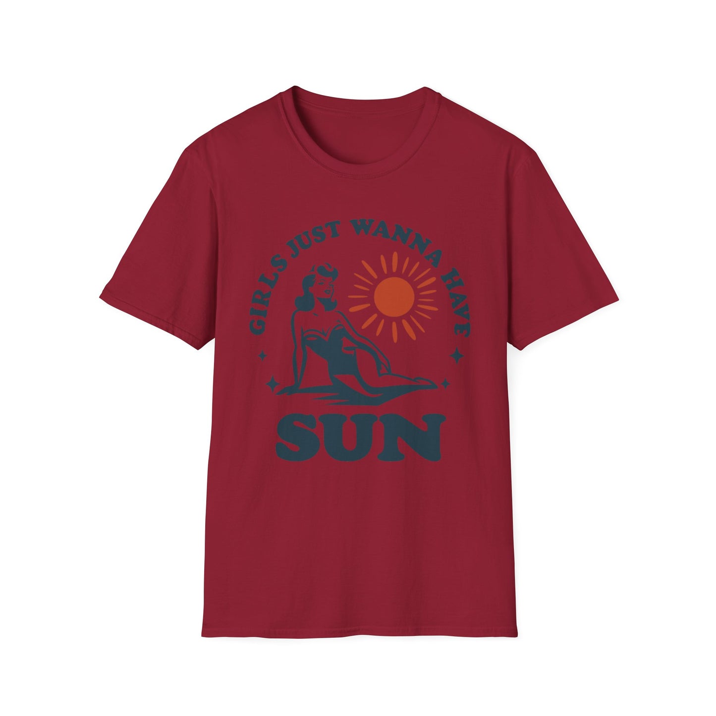 Girls Just Wanna Have Sun T-Shirt - Summer Vibes Tee