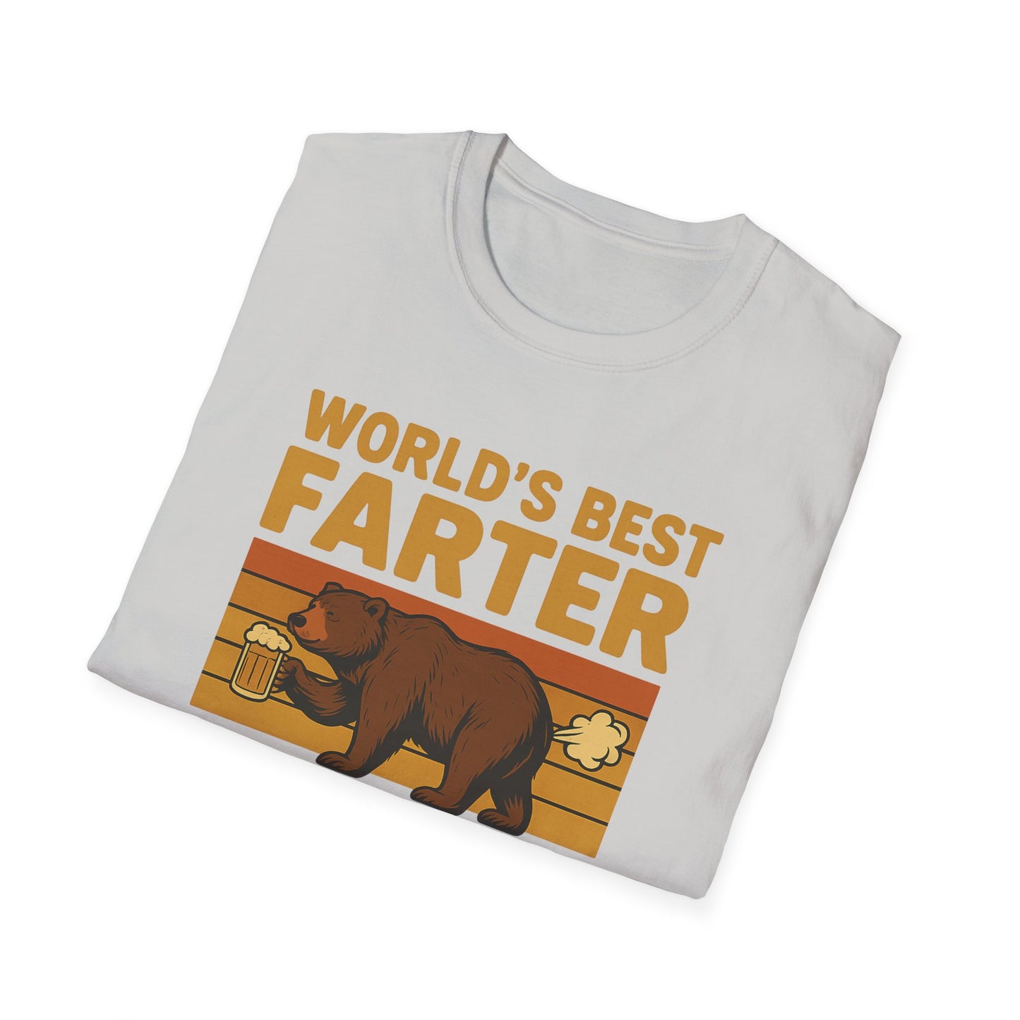 Funny Fathers Day T-Shirt, World's Best Farter Shirt, Dad Humor Tee, Unisex Gift for Dad, Comfy Father's Day Apparel