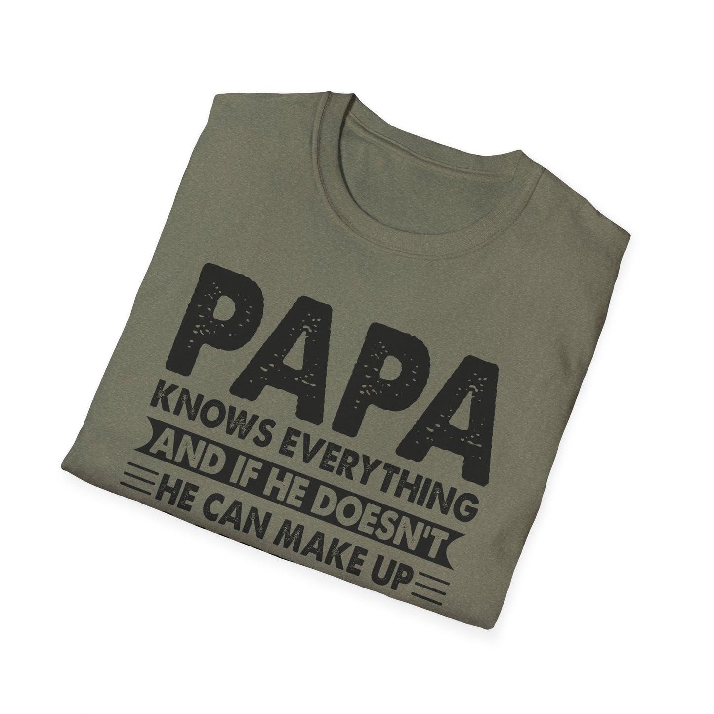 Funny Papa T-Shirt, Gift for Dad, Birthday Shirt, Fun Father's Day Tee, Dad Humor Apparel