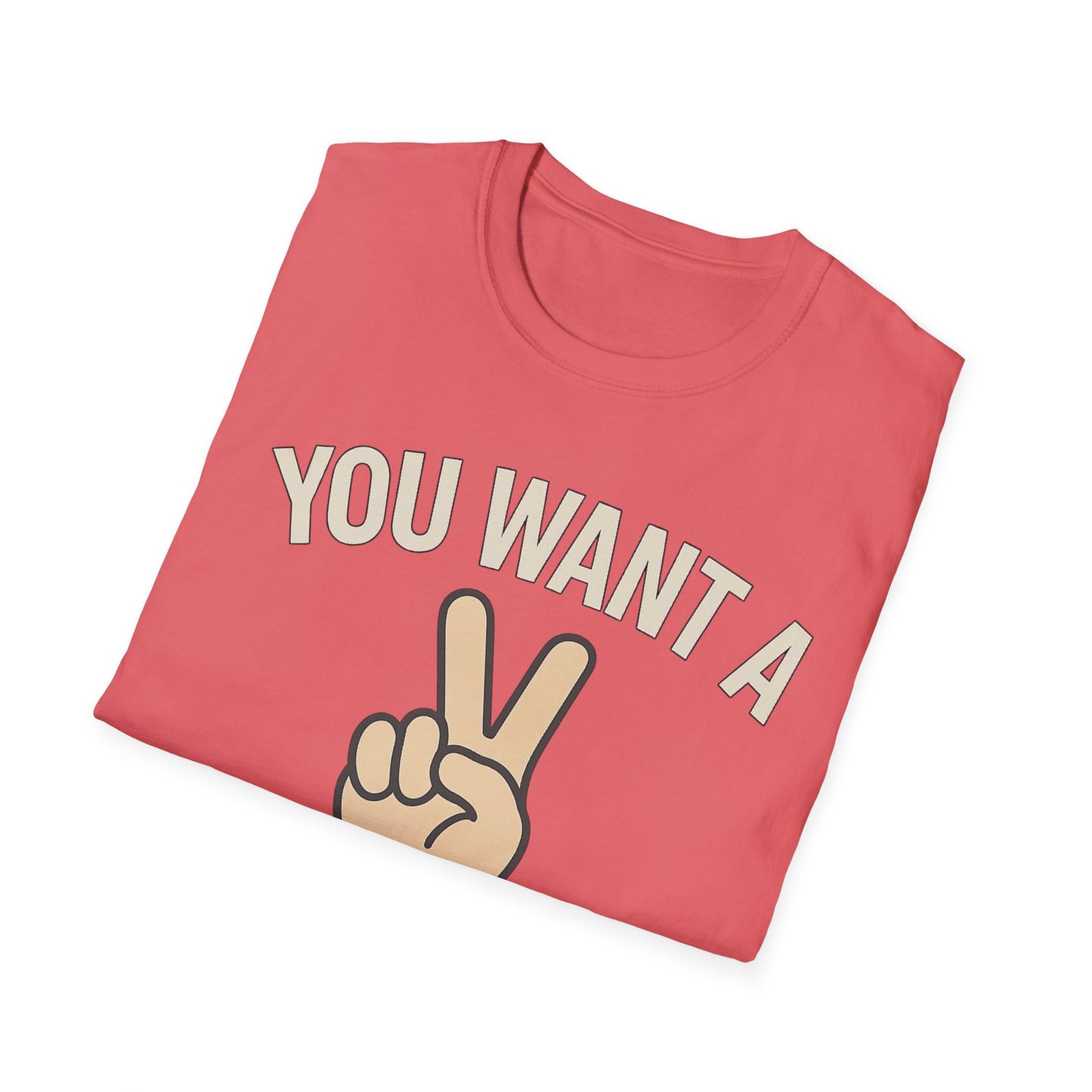 "You Want a Piece of Me" Graphic Tee for Casual Vibes
