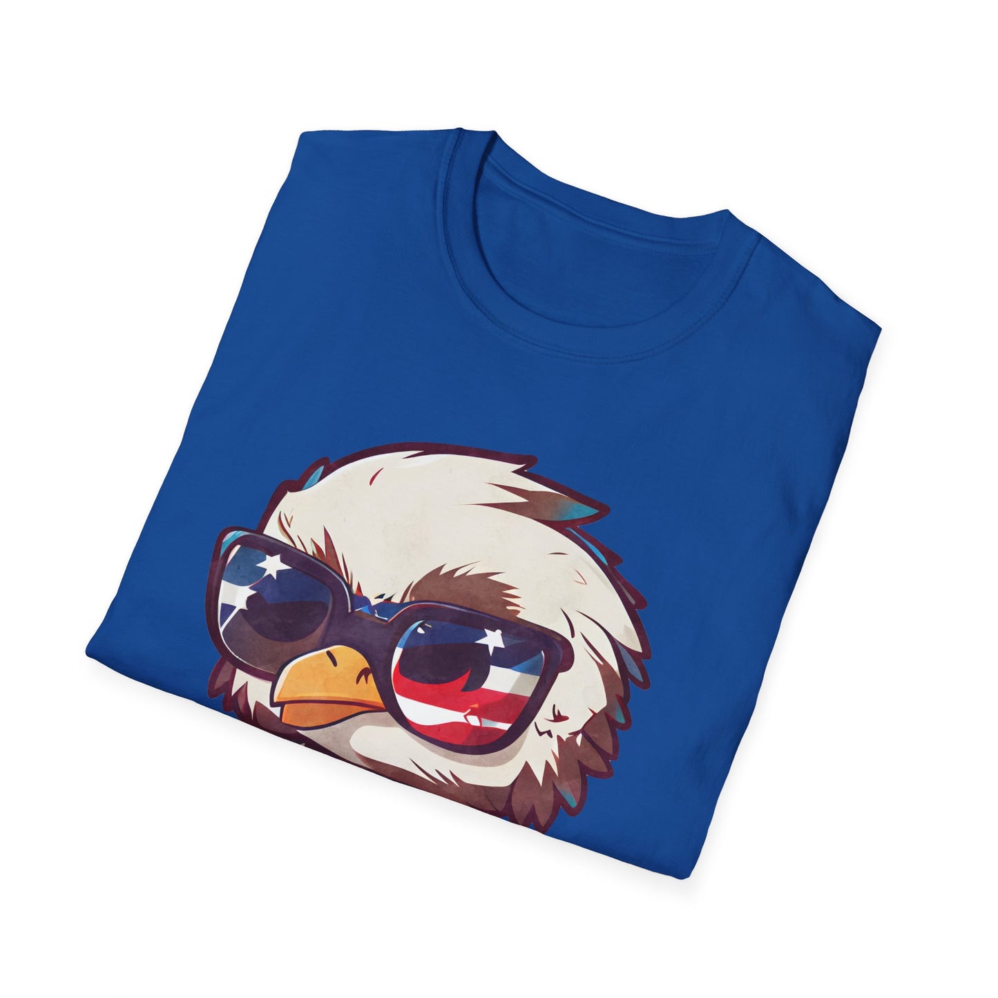 Patriotic Eagle Graphic T-Shirt