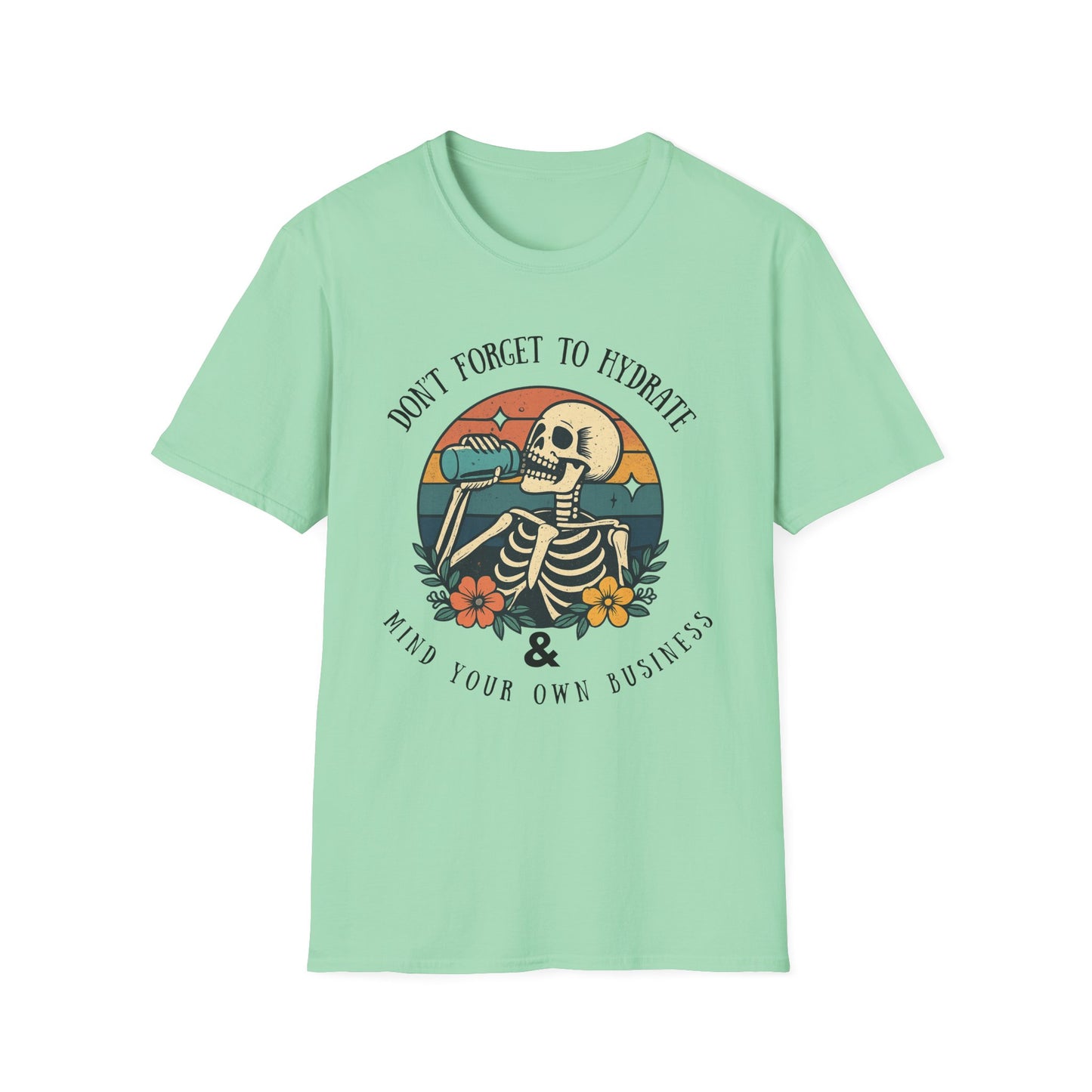 Sarcastic Skeleton Hydration - Graphic Tee