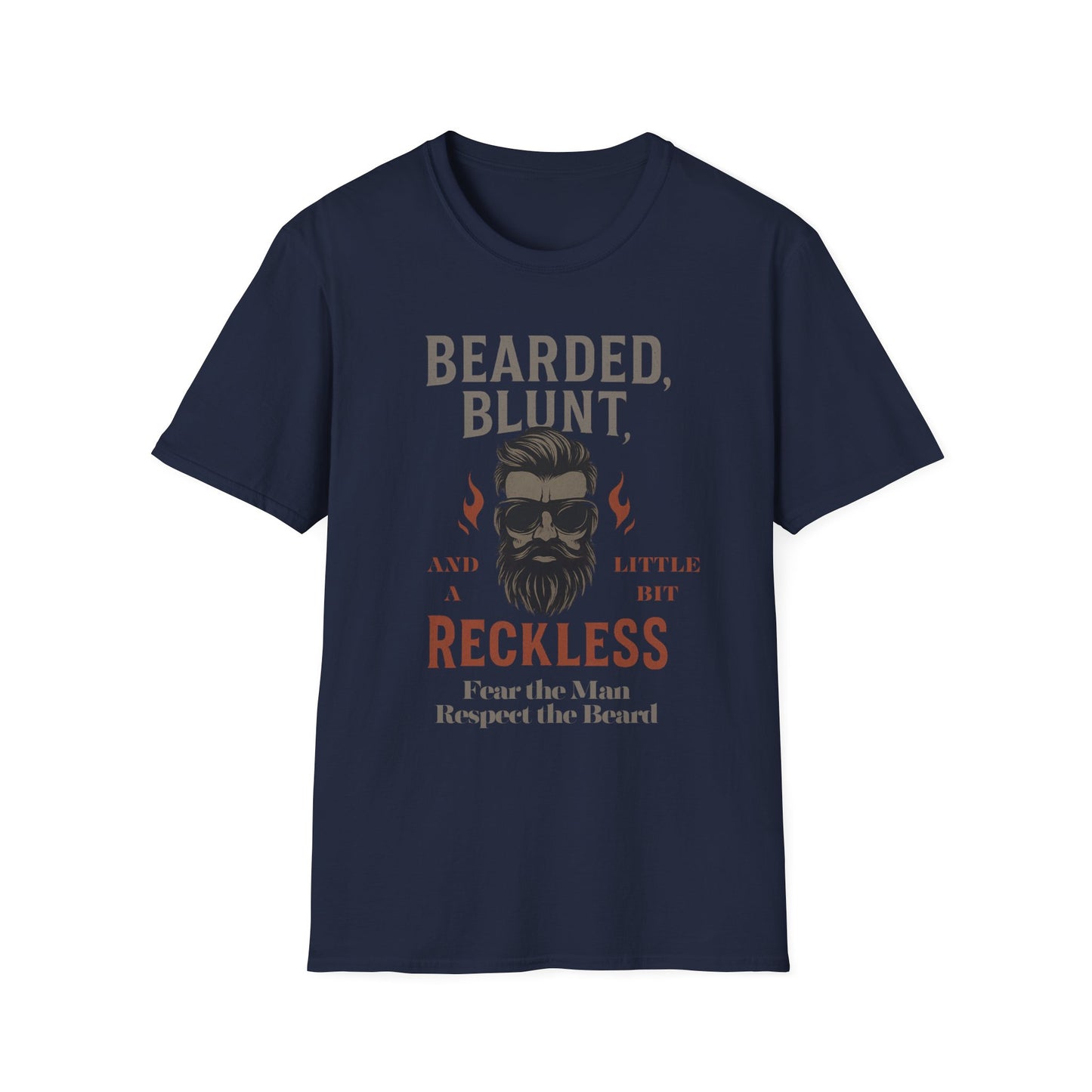 Bearded and Reckless T-Shirt for Men