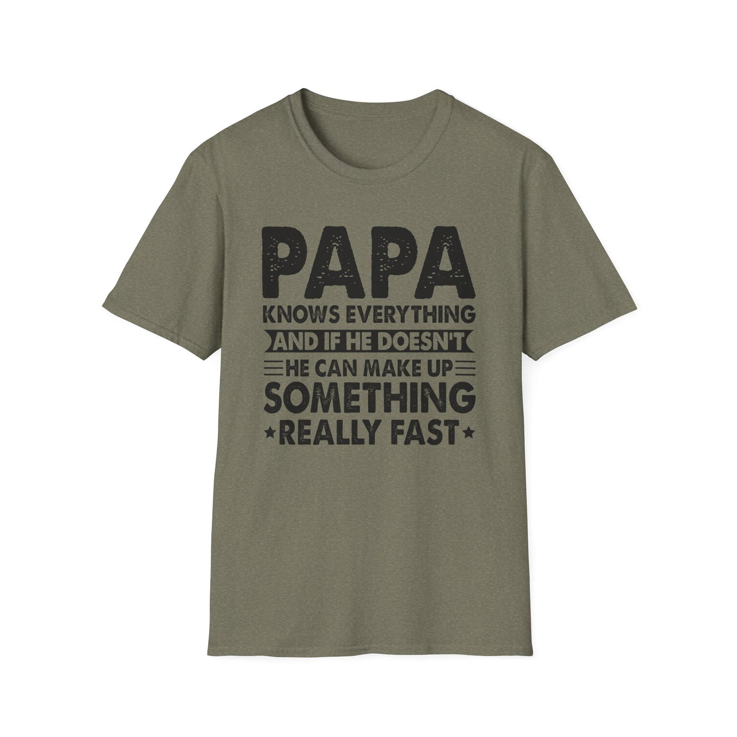 Funny Papa T-Shirt, Gift for Dad, Birthday Shirt, Fun Father's Day Tee, Dad Humor Apparel