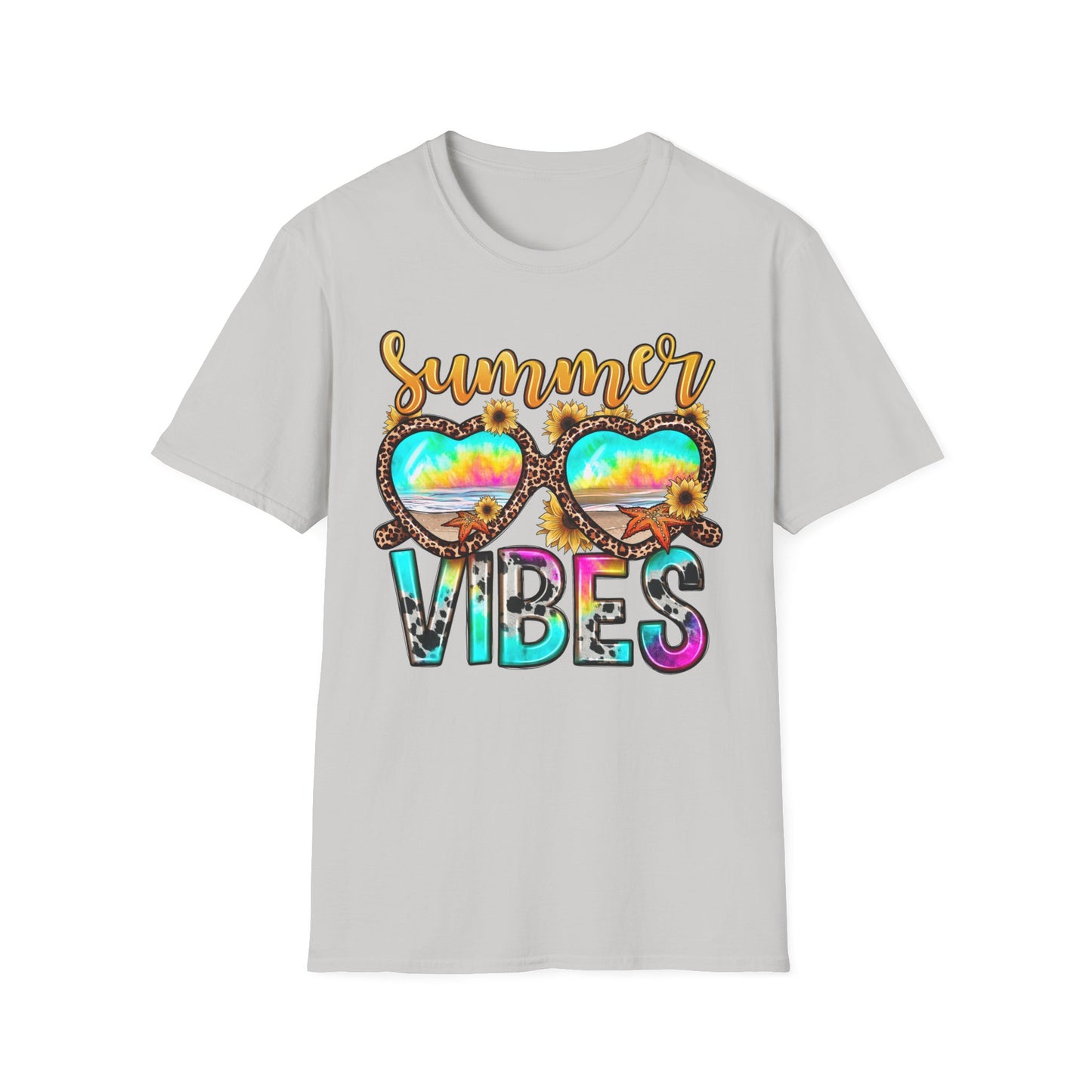 Summer Vibes Graphic -Tee for a Chill Summer
