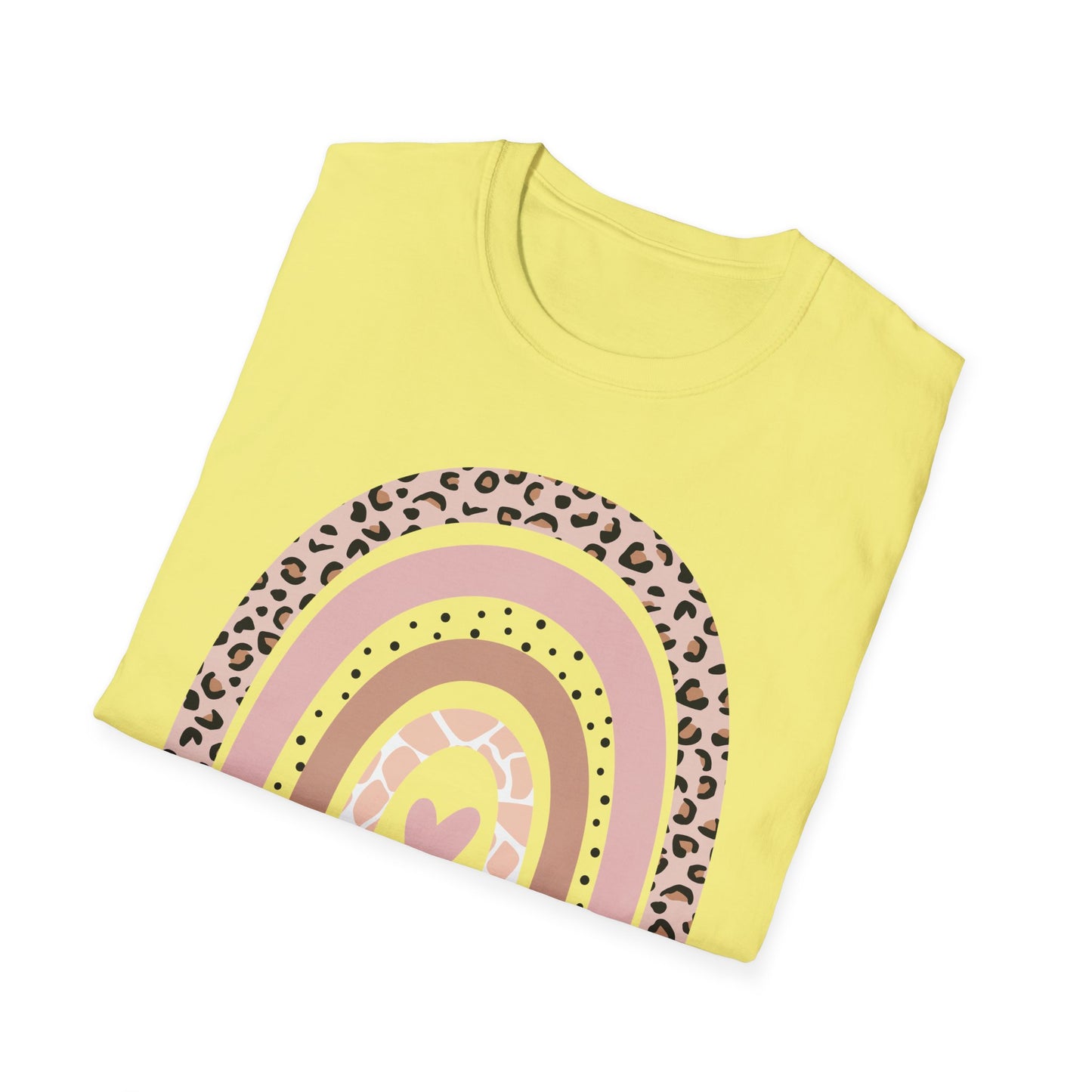 Girl Mom Rainbow T-Shirt Trendy Gift for Mother's Day
