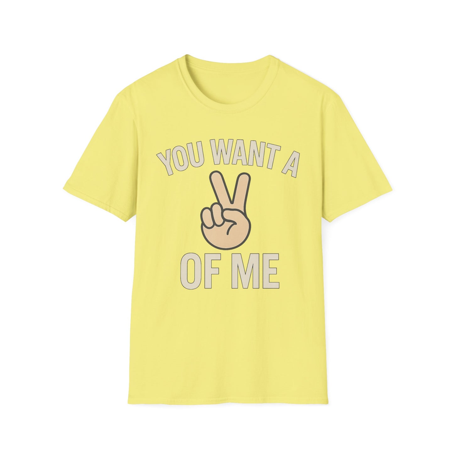"You Want a Piece of Me" Graphic Tee for Casual Vibes
