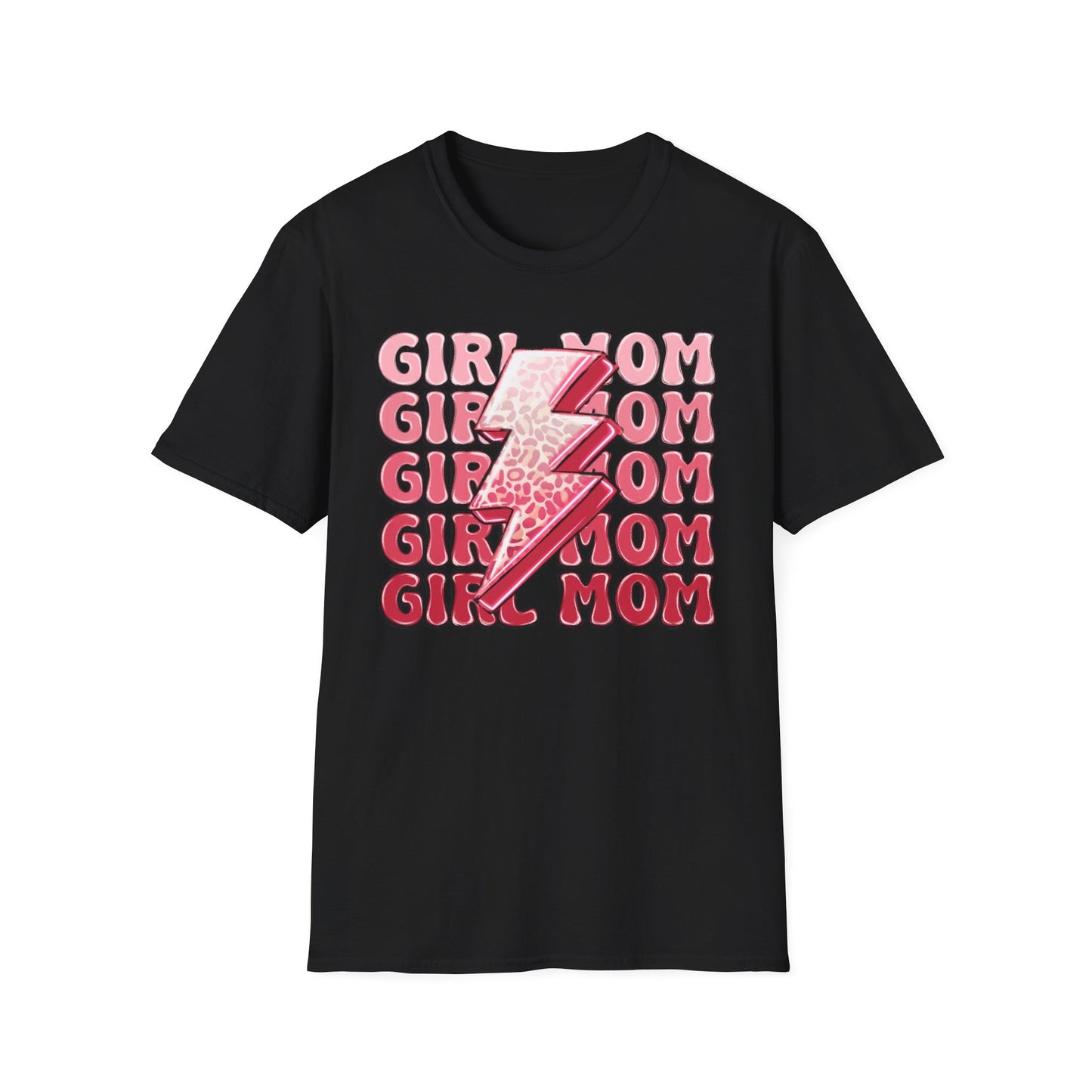 Girl Mom Softstyle T-Shirt - Trendy Casual Tee for Moms