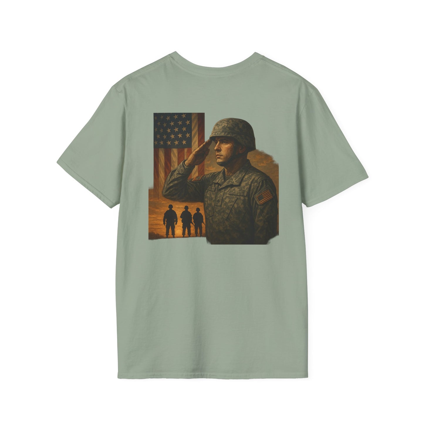 Patriotic Military Tribute - Tee