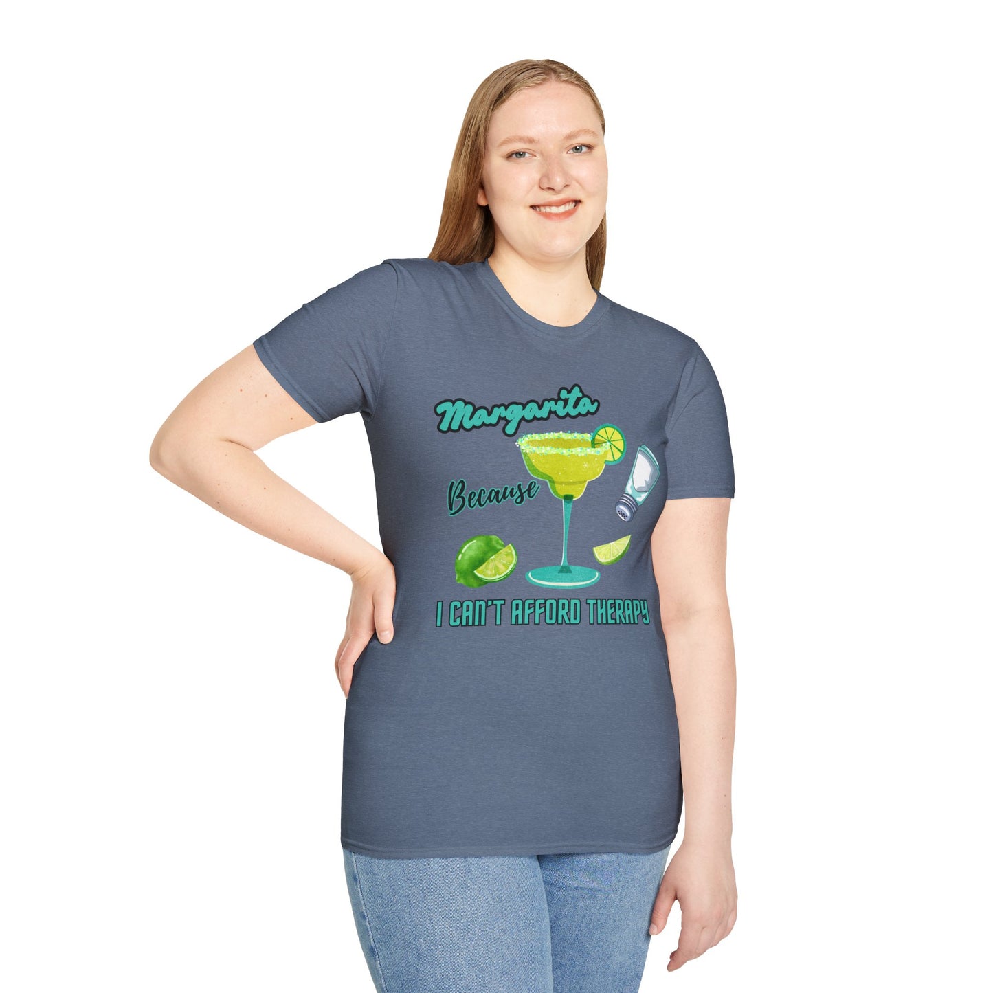 Margarita Therapy - Graphic Tee for Cocktail Lovers