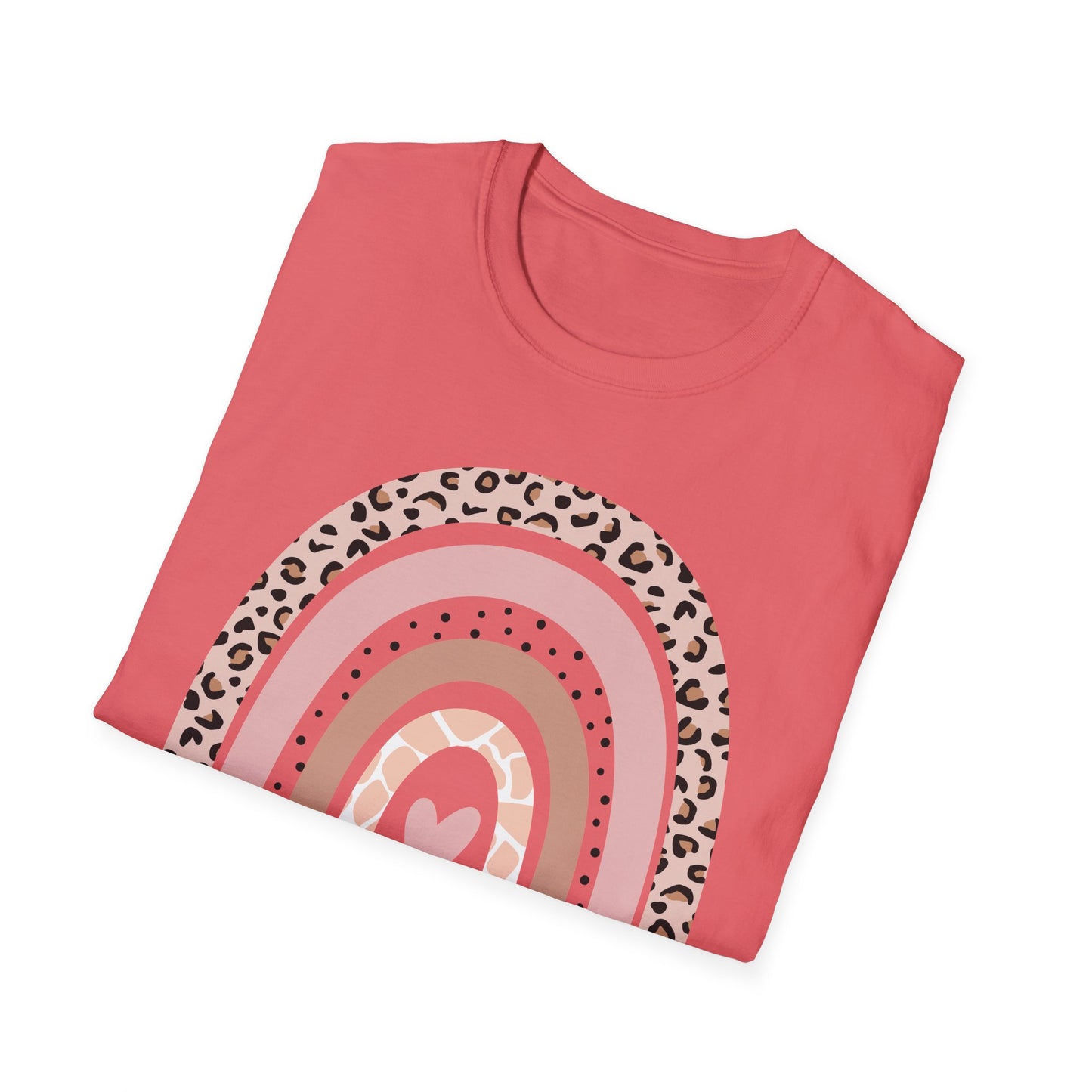Girl Mom Rainbow T-Shirt Trendy Gift for Mother's Day