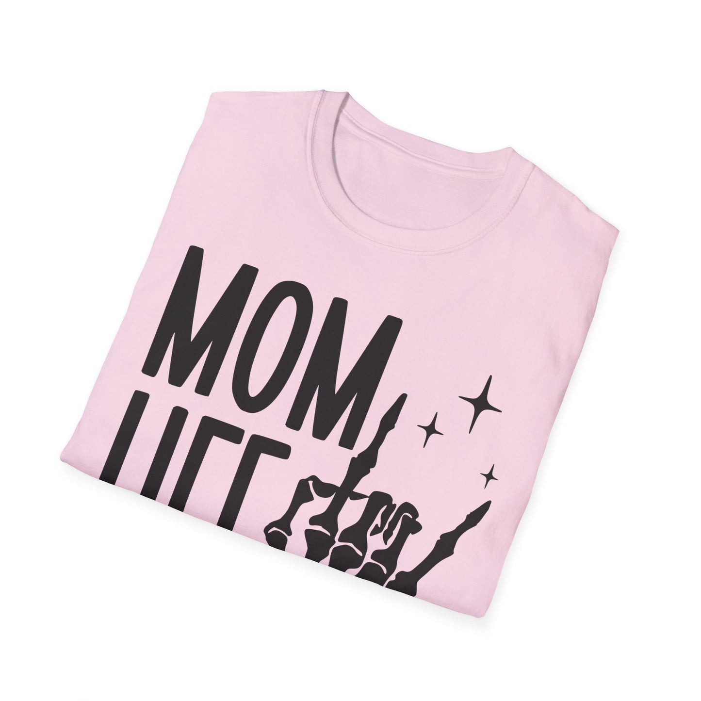 Mom Life Skeleton Hand T-Shirt
