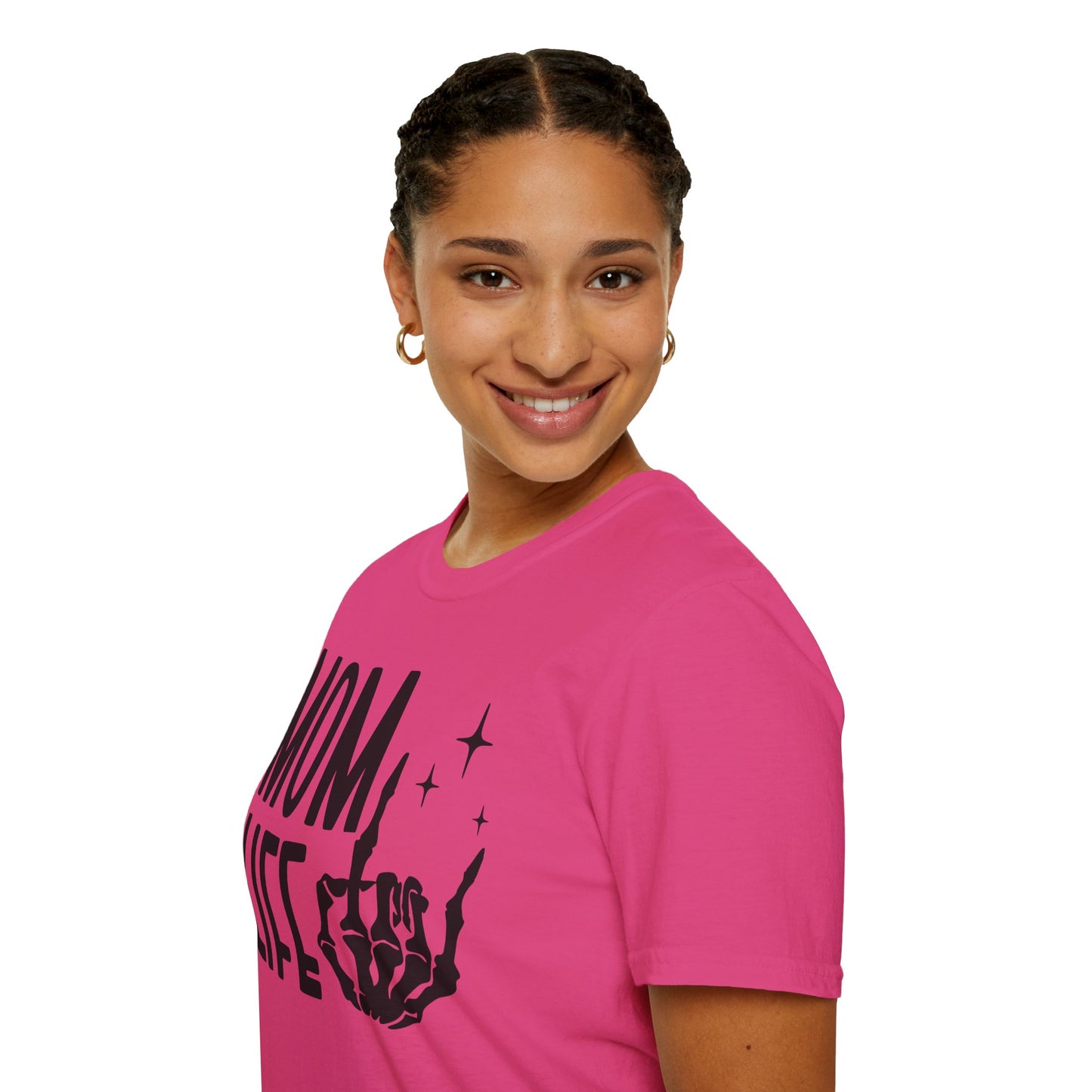 Mom Life Skeleton Hand T-Shirt