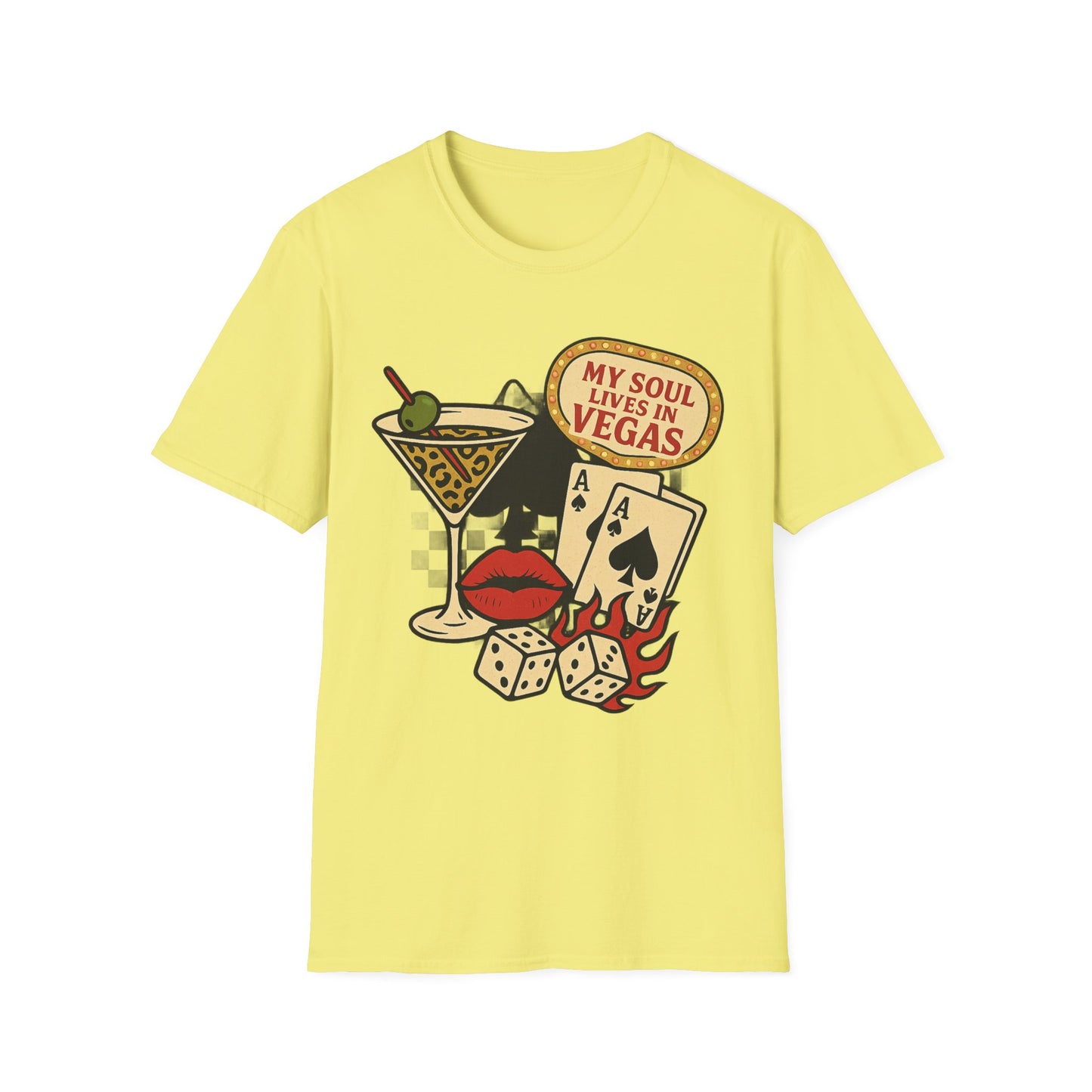Vegas Vibes 'My Soul Lives in Vegas' - Graphic Tee