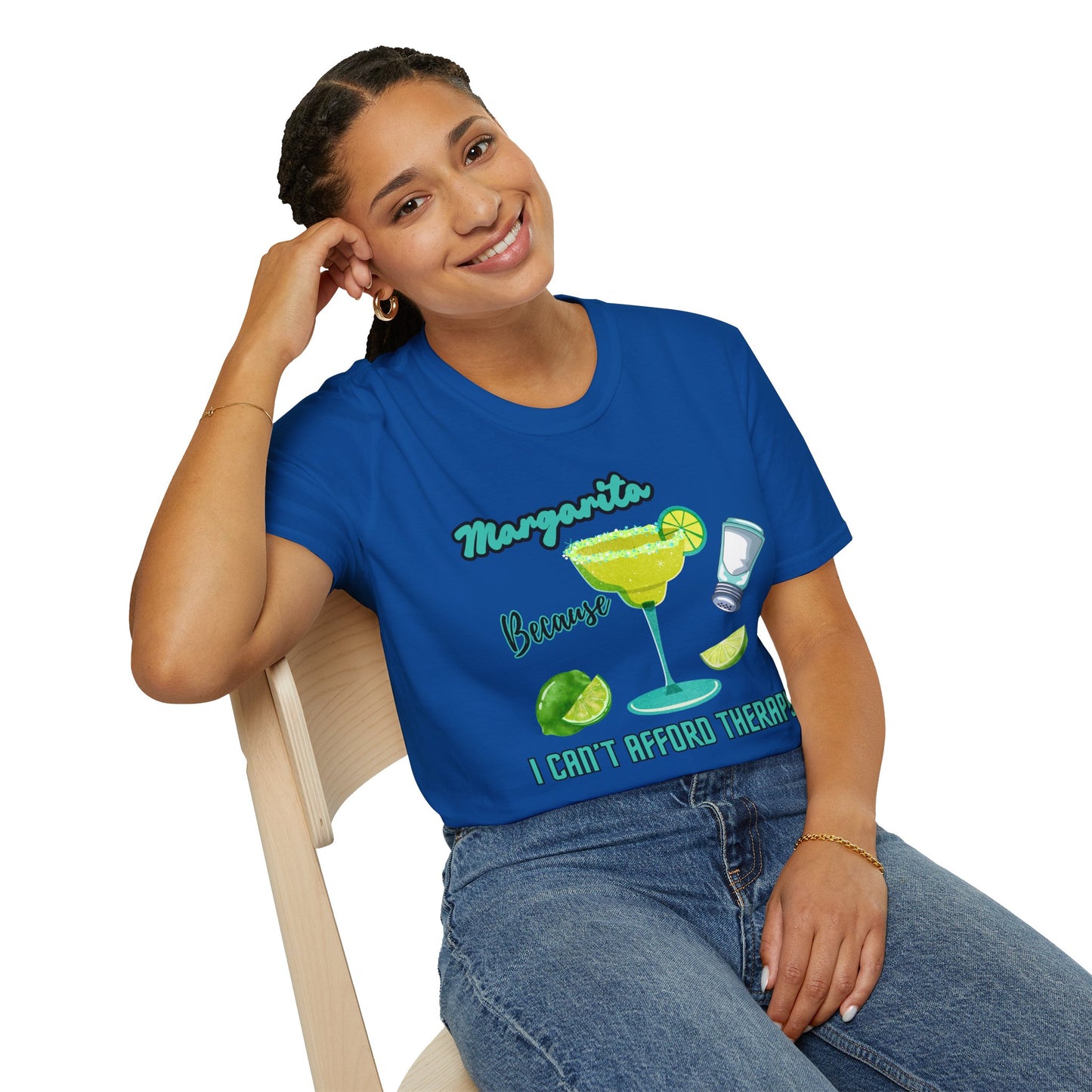 Margarita Therapy - Graphic Tee for Cocktail Lovers