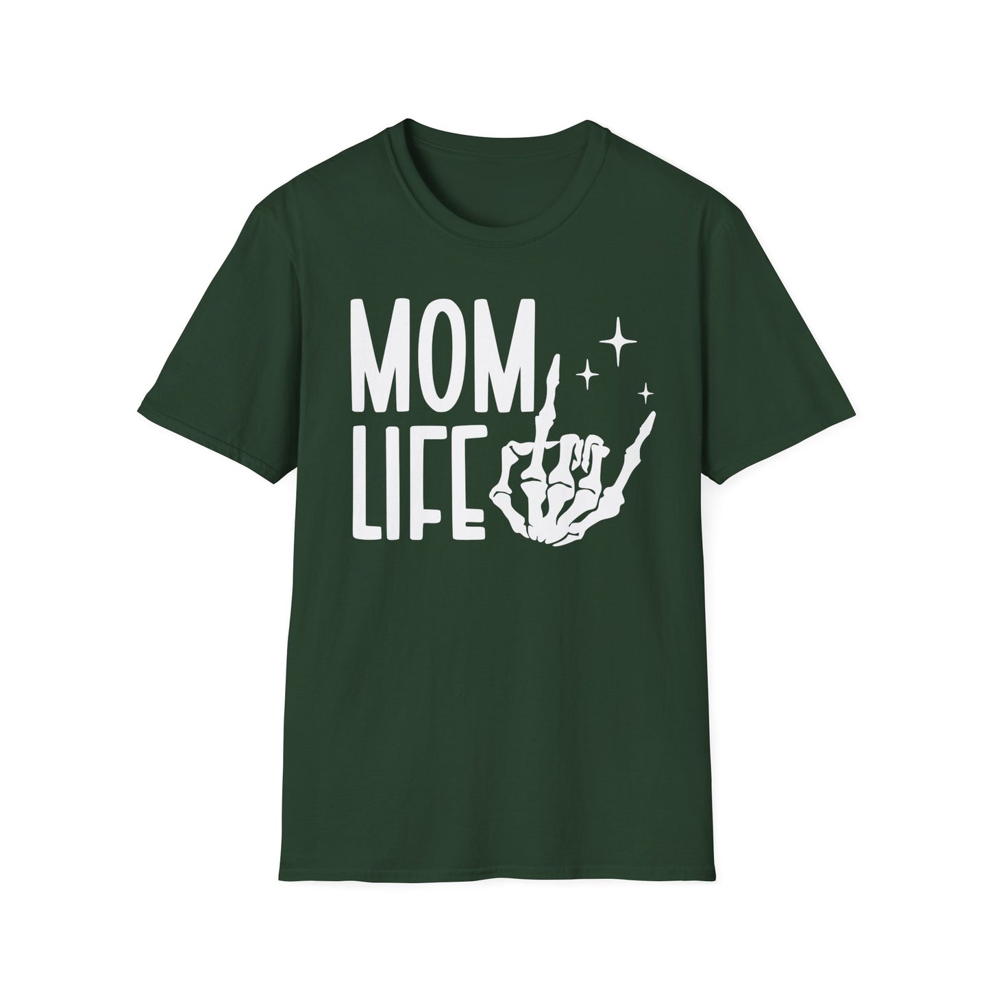 Mom Life Unisex Softstyle T-Shirt - Comfortable & Stylish for Moms