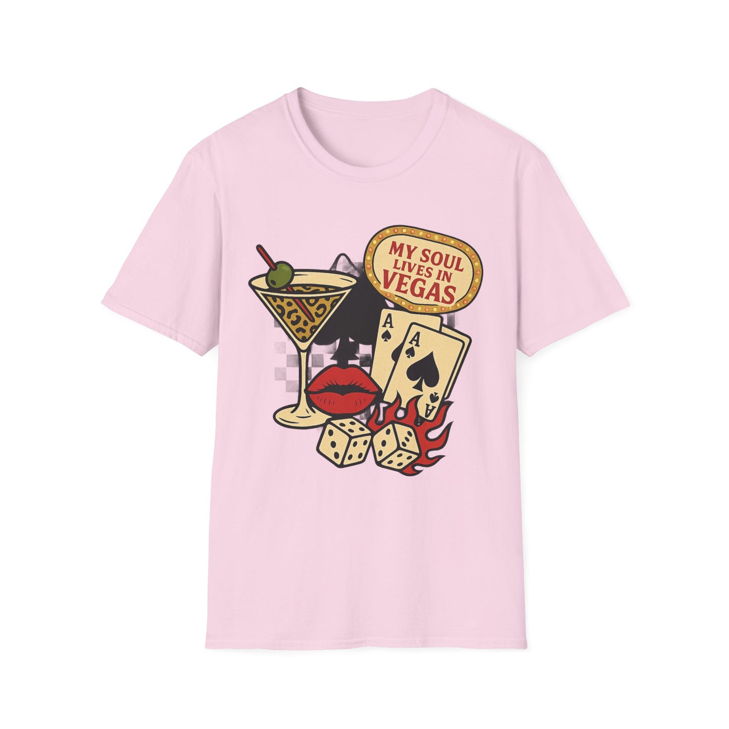 Vegas Vibes 'My Soul Lives in Vegas' - Graphic Tee