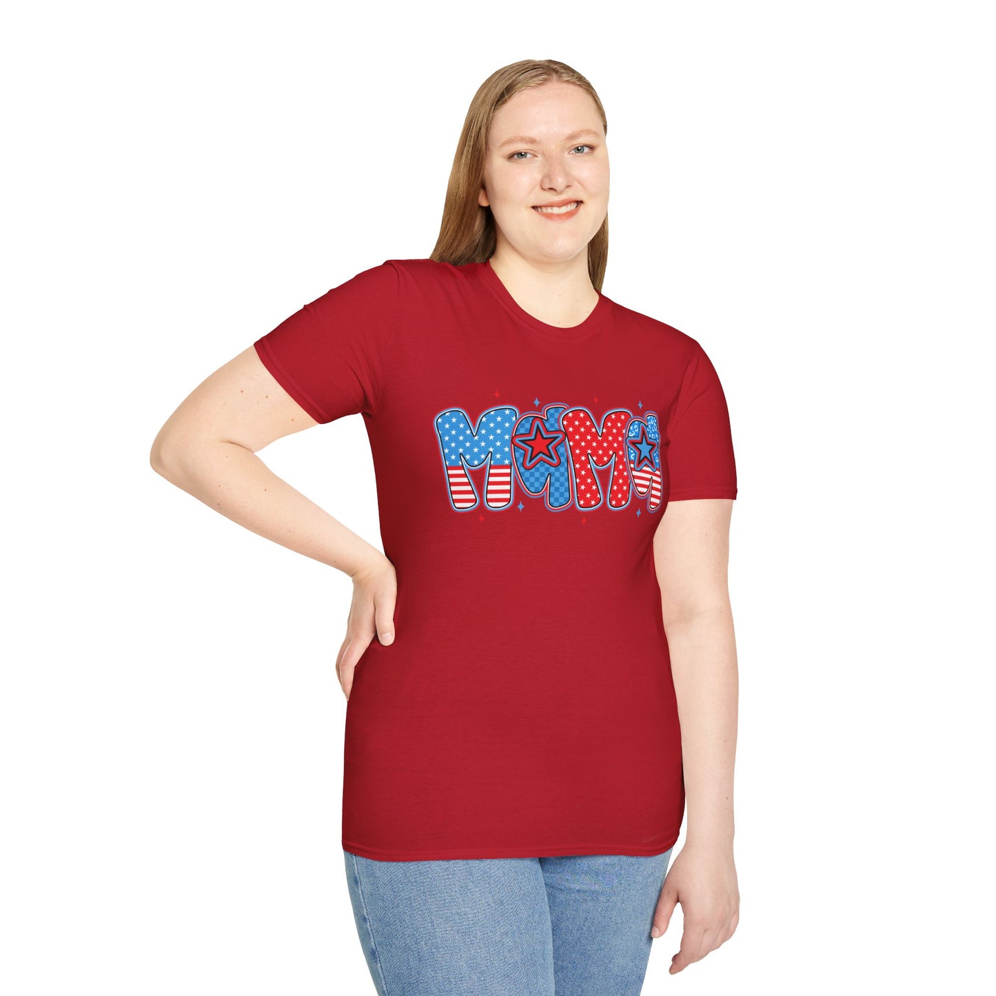 Patriotic Mama T-Shirt - Tee for Celebrations