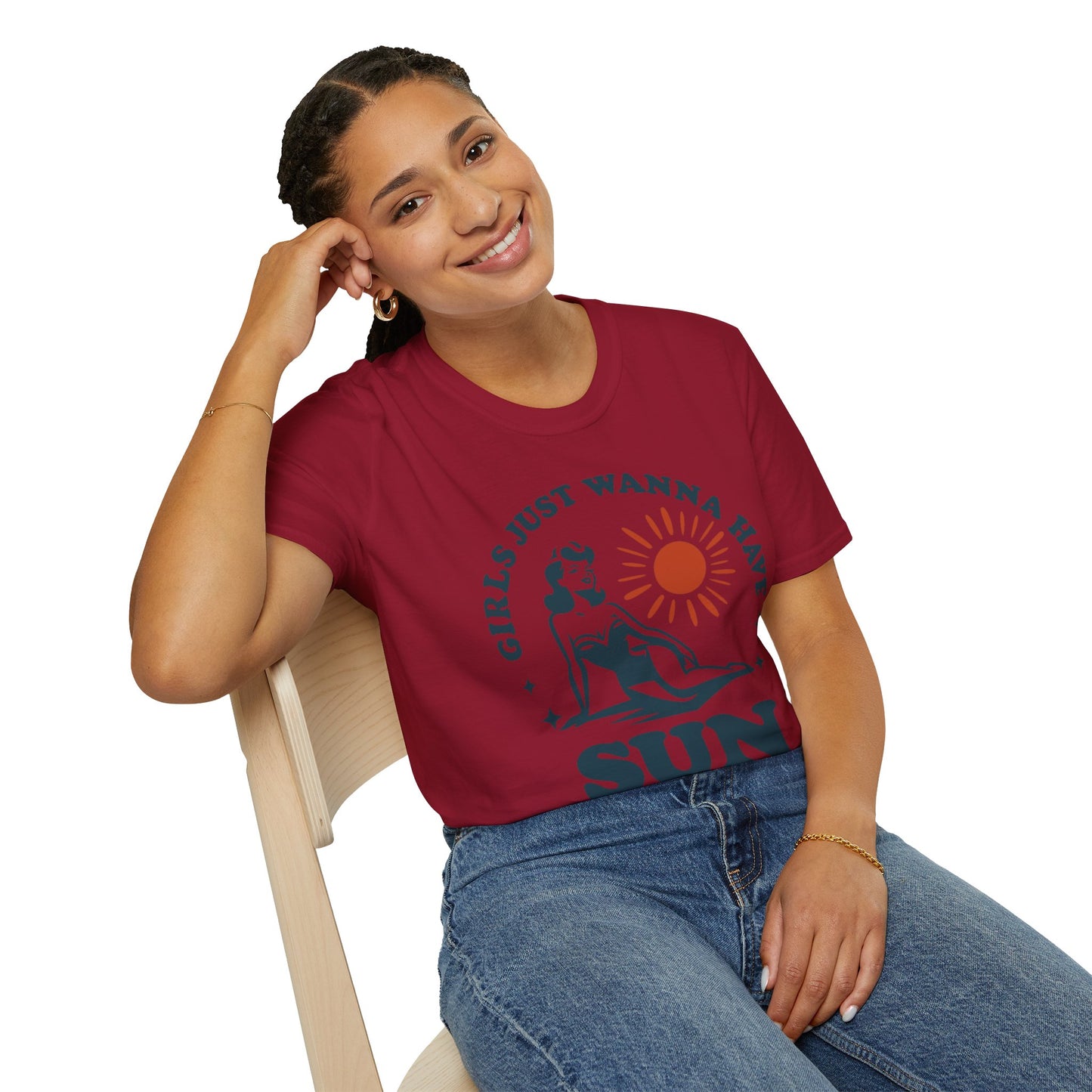 Girls Just Wanna Have Sun T-Shirt - Summer Vibes Tee