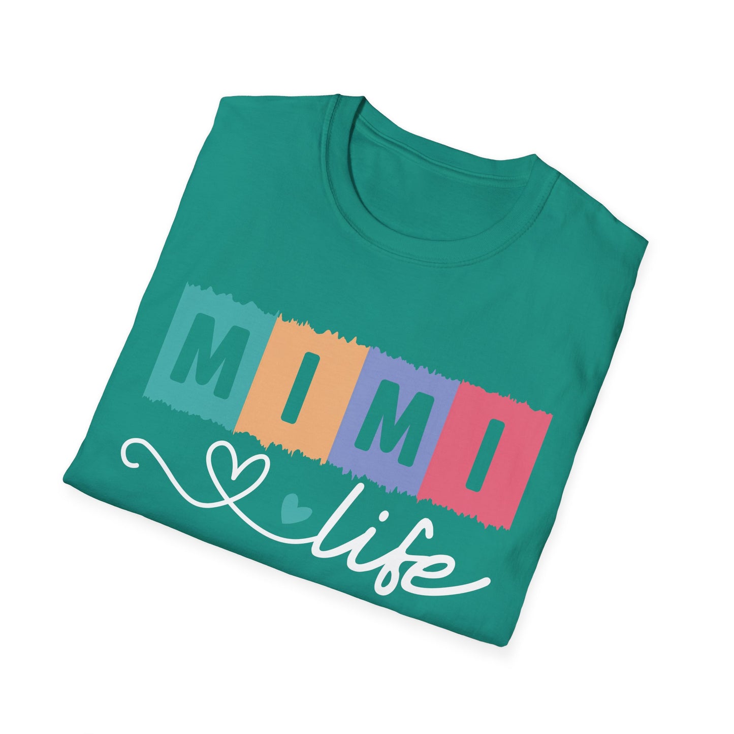 Colorful 'MIMI' Unisex Softstyle T-Shirt | Fun Gift for Mother's Day, Birthday, Casual Wear, Unique Family Tee, Comfortable Everyday Shirt