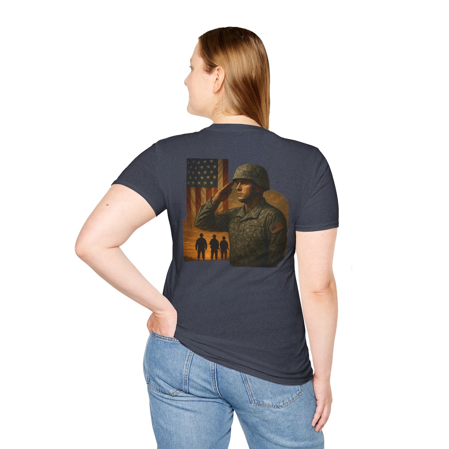 Patriotic Military Tribute - Tee