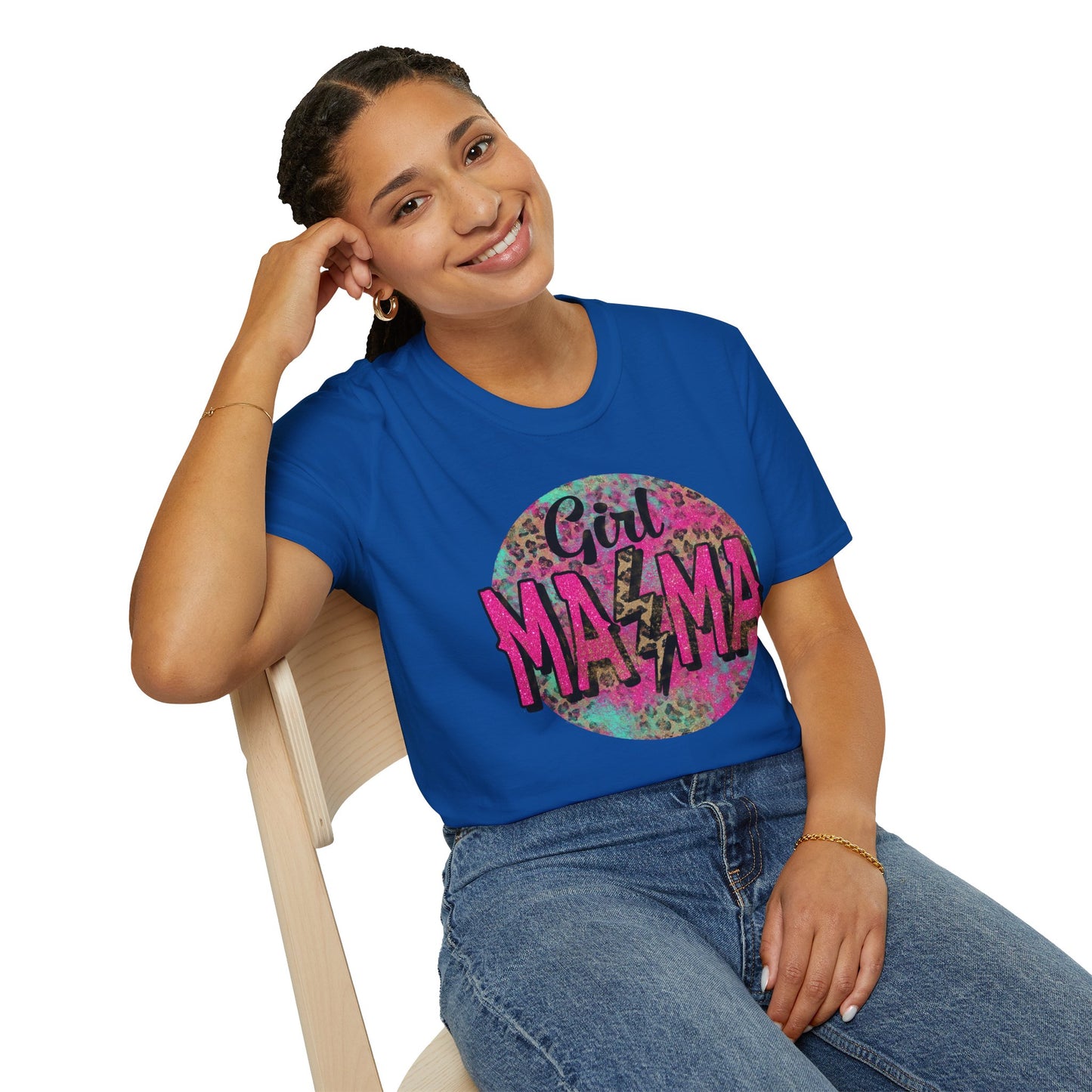 Girls Mama Trendy and Fun Graphic Tee for Moms