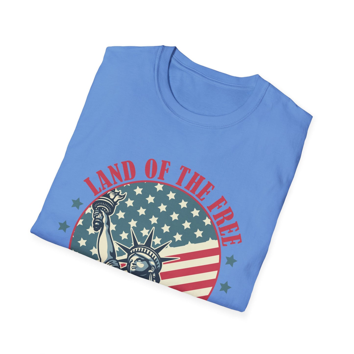 Land of the Free Graphic T-Shirt – Patriotism