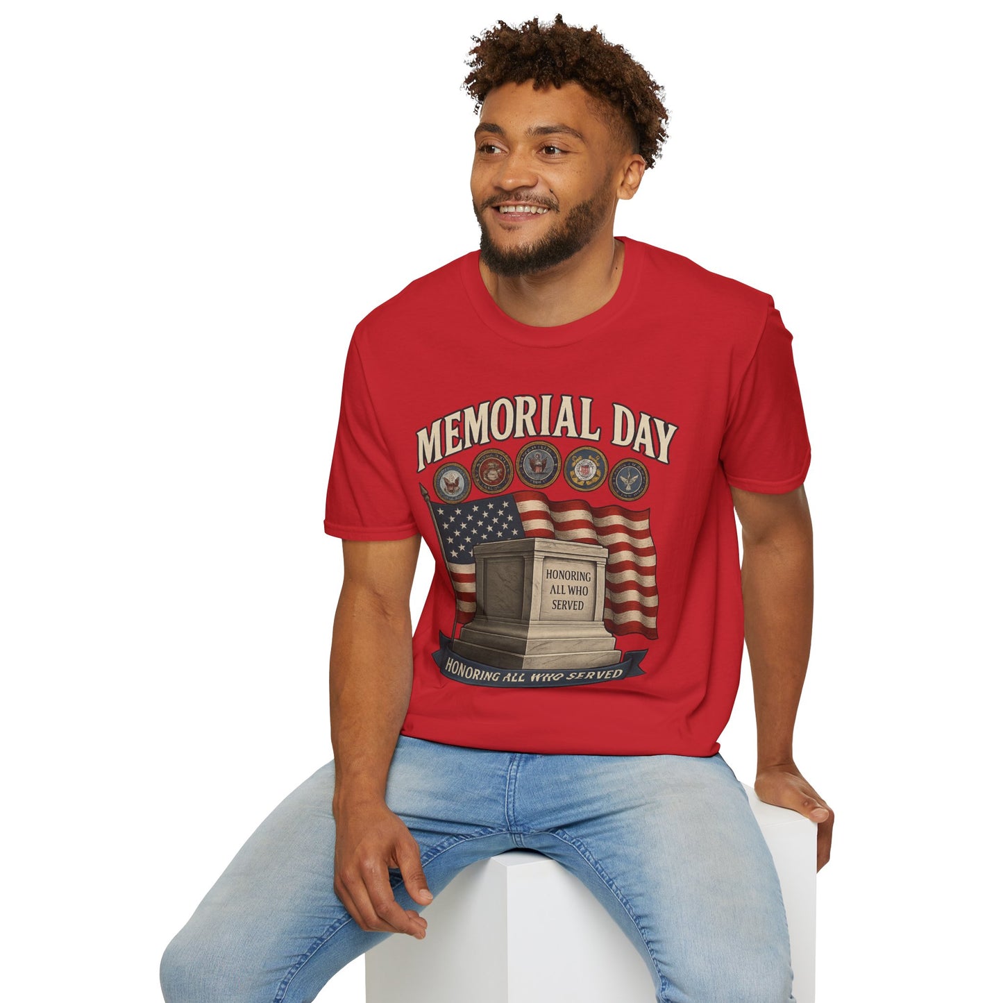 Memorial Day Tribute T-Shirt - Honoring All Who Served