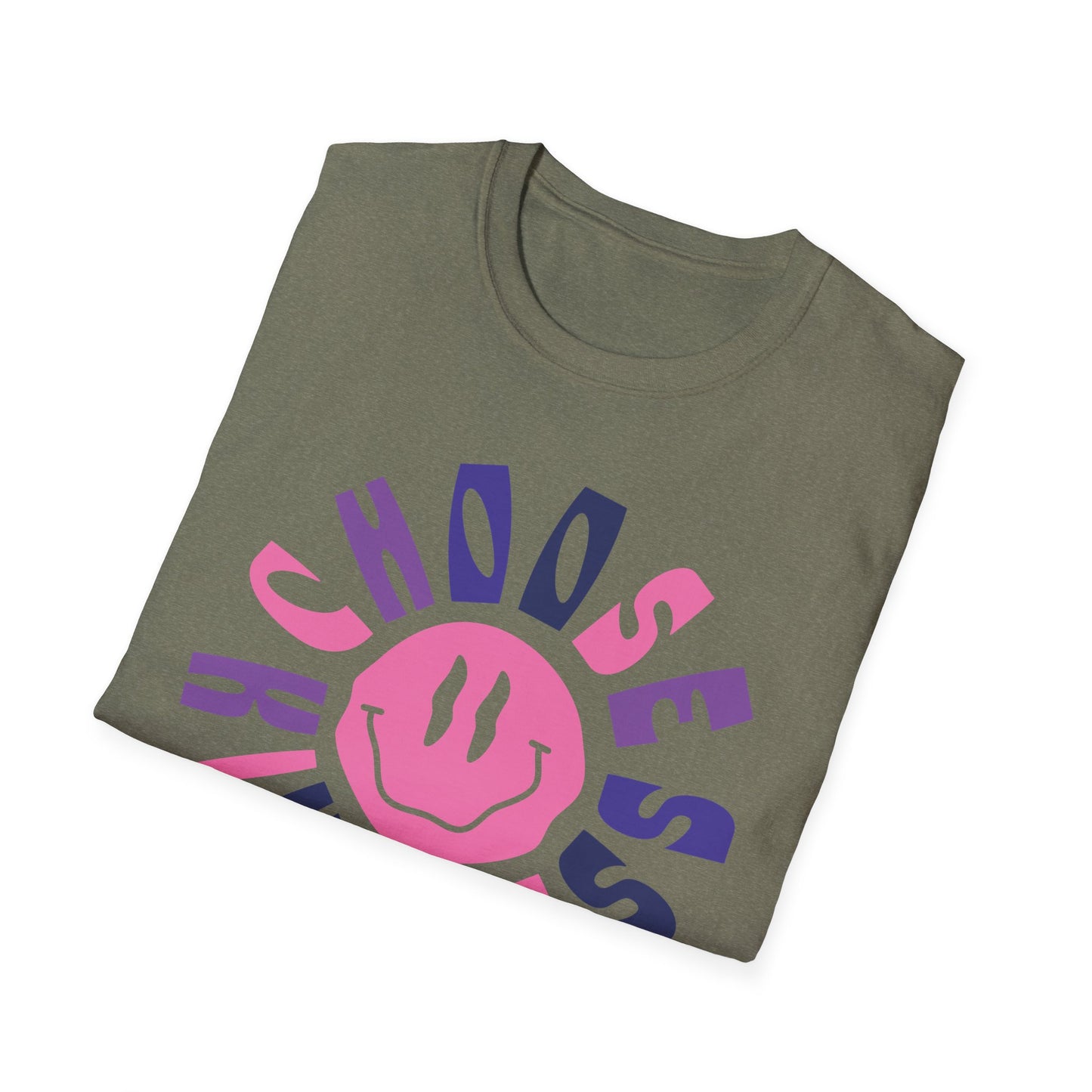 Choose Kindness Unisex Softstyle T-Shirt | Positive Vibes Tee