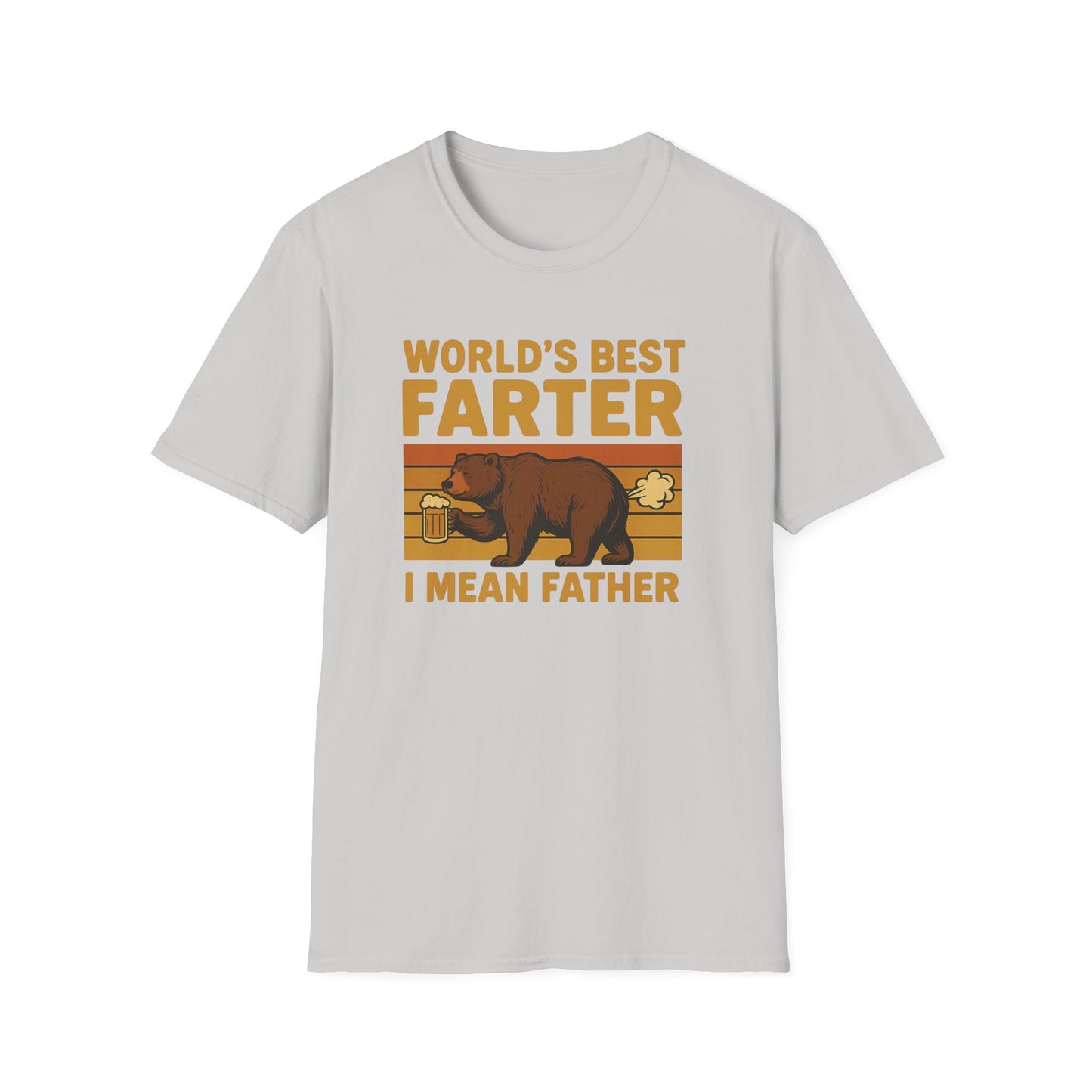 Funny Fathers Day T-Shirt, World's Best Farter Shirt, Dad Humor Tee, Unisex Gift for Dad, Comfy Father's Day Apparel