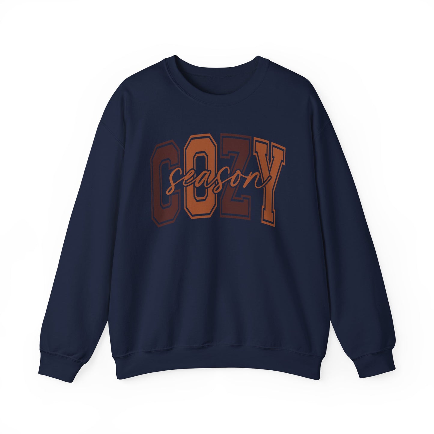 Cozy Season Crewneck Sweatshirt | Unisex Sweatshirt, Fall Essentials, Comfy Gift, Cozy Vibes, Holiday Apparel