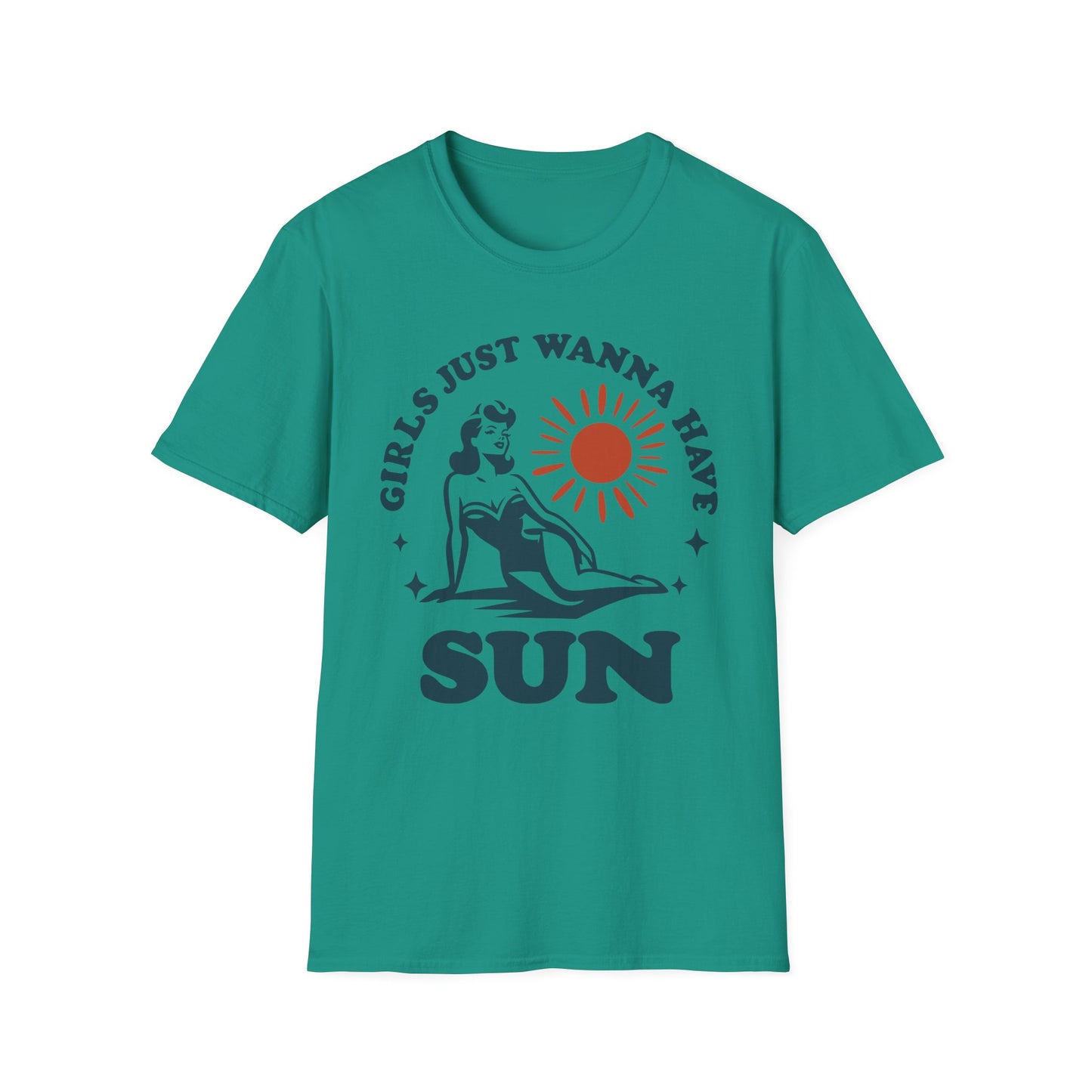 Girls Just Wanna Have Sun T-Shirt - Summer Vibes Tee