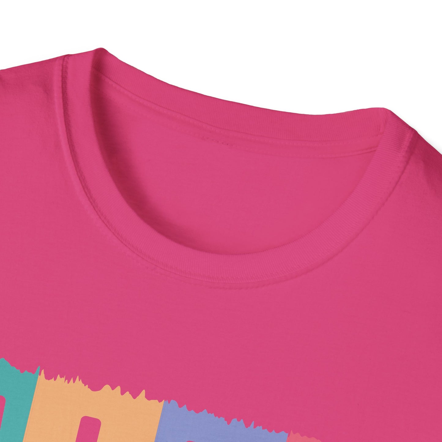 Colorful 'MIMI' Unisex Softstyle T-Shirt | Fun Gift for Mother's Day, Birthday, Casual Wear, Unique Family Tee, Comfortable Everyday Shirt