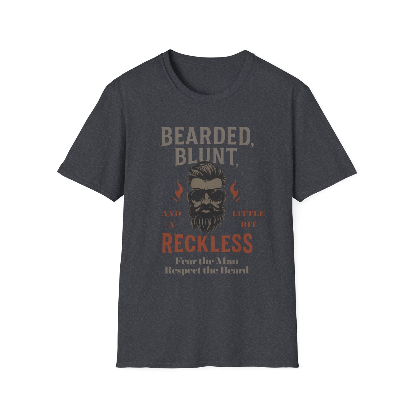 Bearded and Reckless T-Shirt for Men