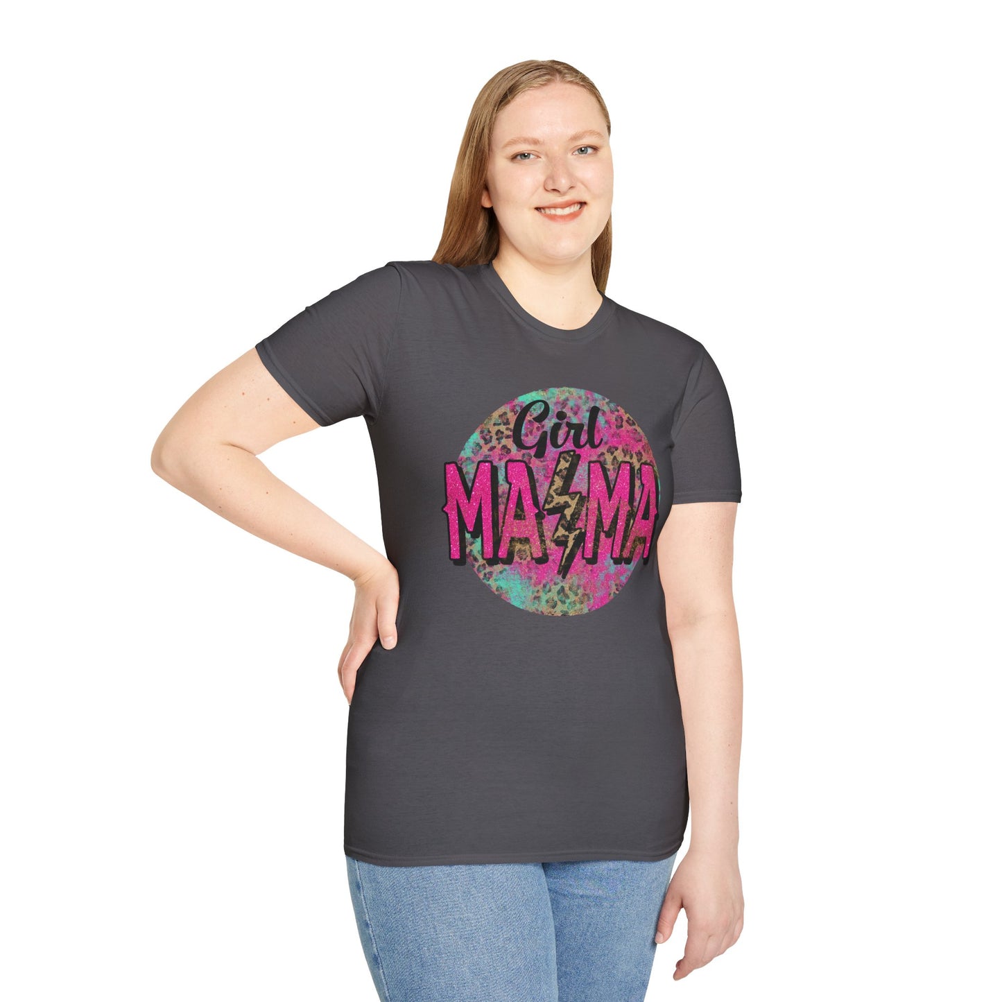 Girls Mama Trendy and Fun Graphic Tee for Moms