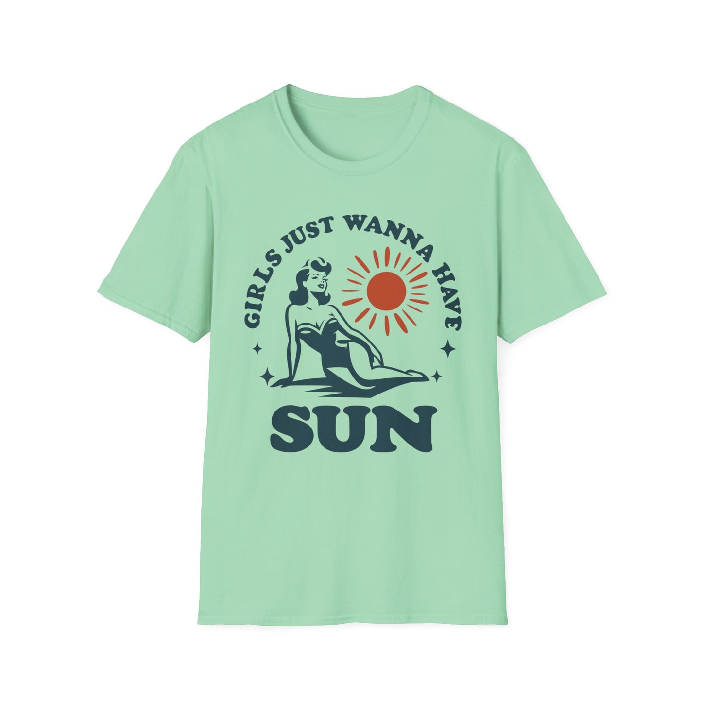 Girls Just Wanna Have Sun T-Shirt - Summer Vibes Tee