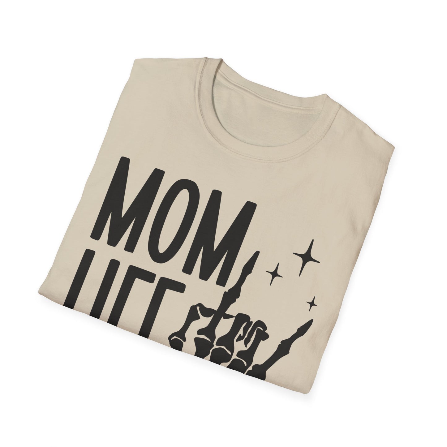Mom Life Skeleton Hand T-Shirt