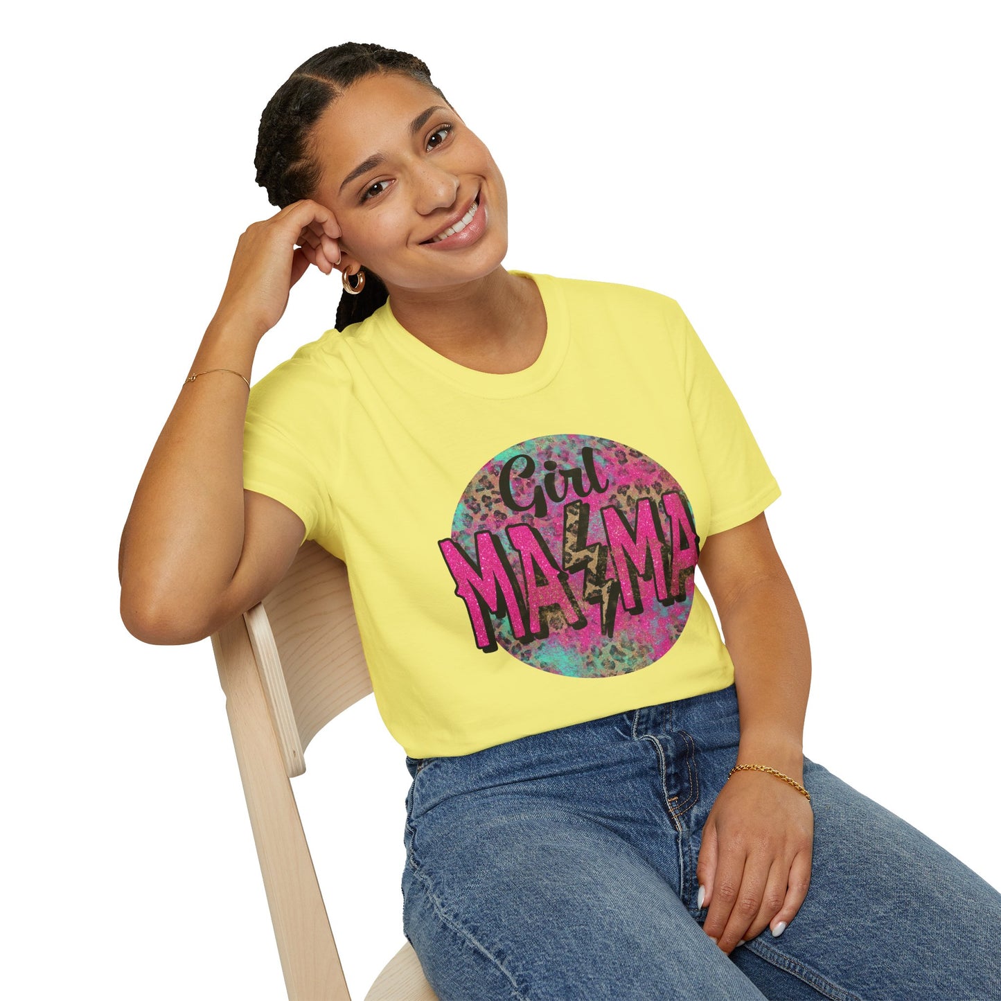 Girls Mama Trendy and Fun Graphic Tee for Moms