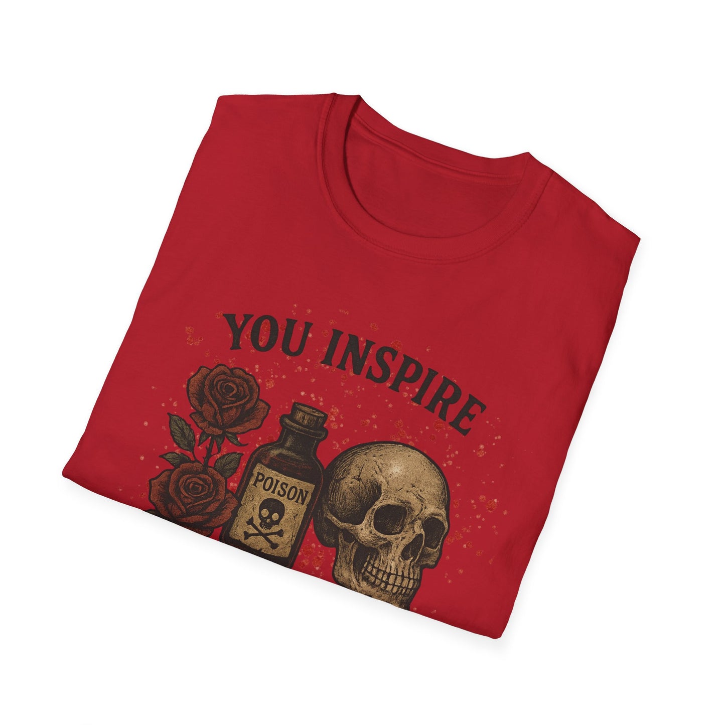 You Inspire My Inner Serial Killer T-Shirt - Tee for Halloween, Horror and True Crime Fans
