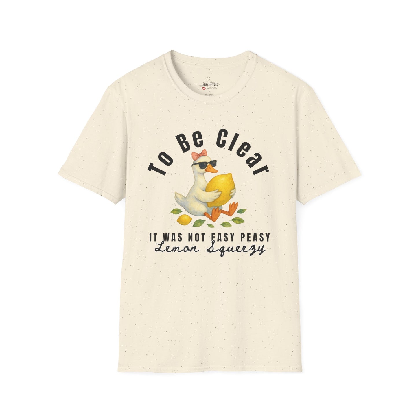 Lemon Squeezy Design, Cute Gift for Foodies, Humor Tee for Casual Outfits, Summer Apparel,